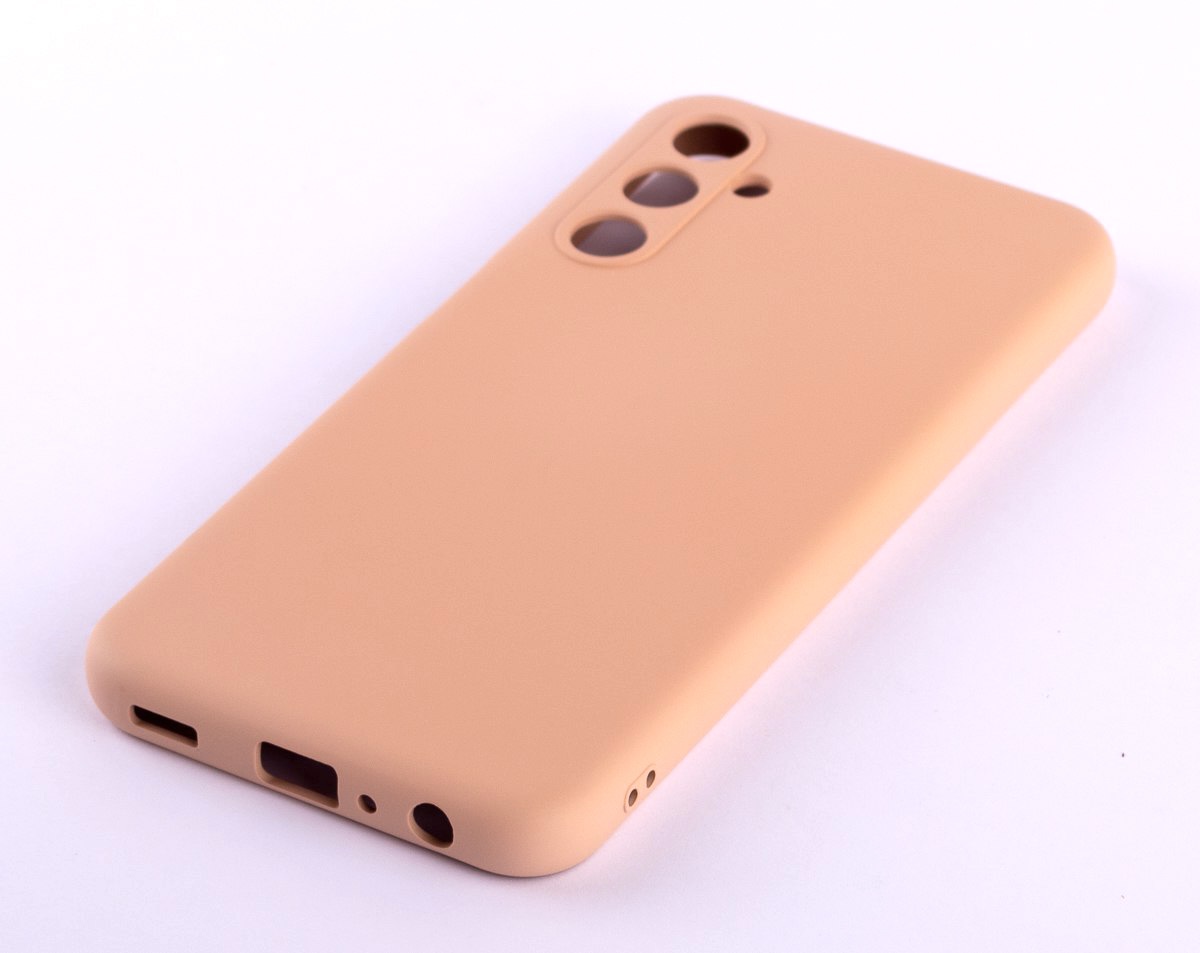 Силиконовый чехол SOFT Silicone Case для Samsung M34 5G (без лого) пудра