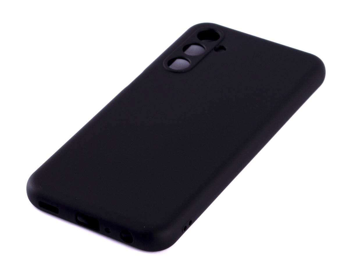 Силиконовый чехол SOFT Silicone Case для Samsung M34 5G (без лого) черный