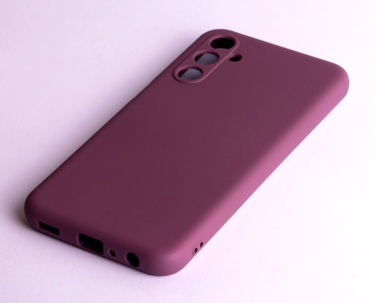 Силиконовый чехол SOFT Silicone Case для Samsung M34 5G (без лого) лаванда