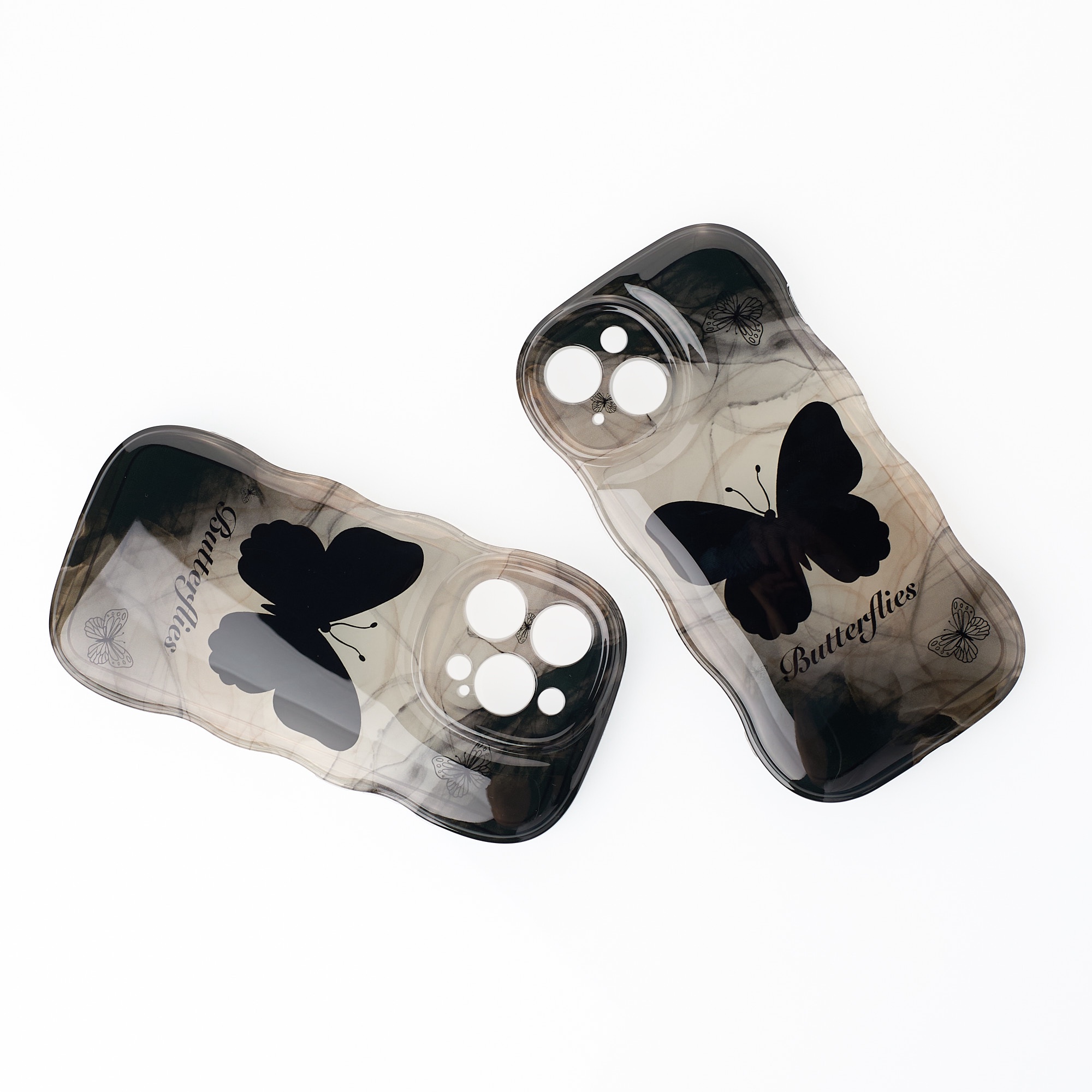 Чехол BUTTERFLY для iPhone 13 черный