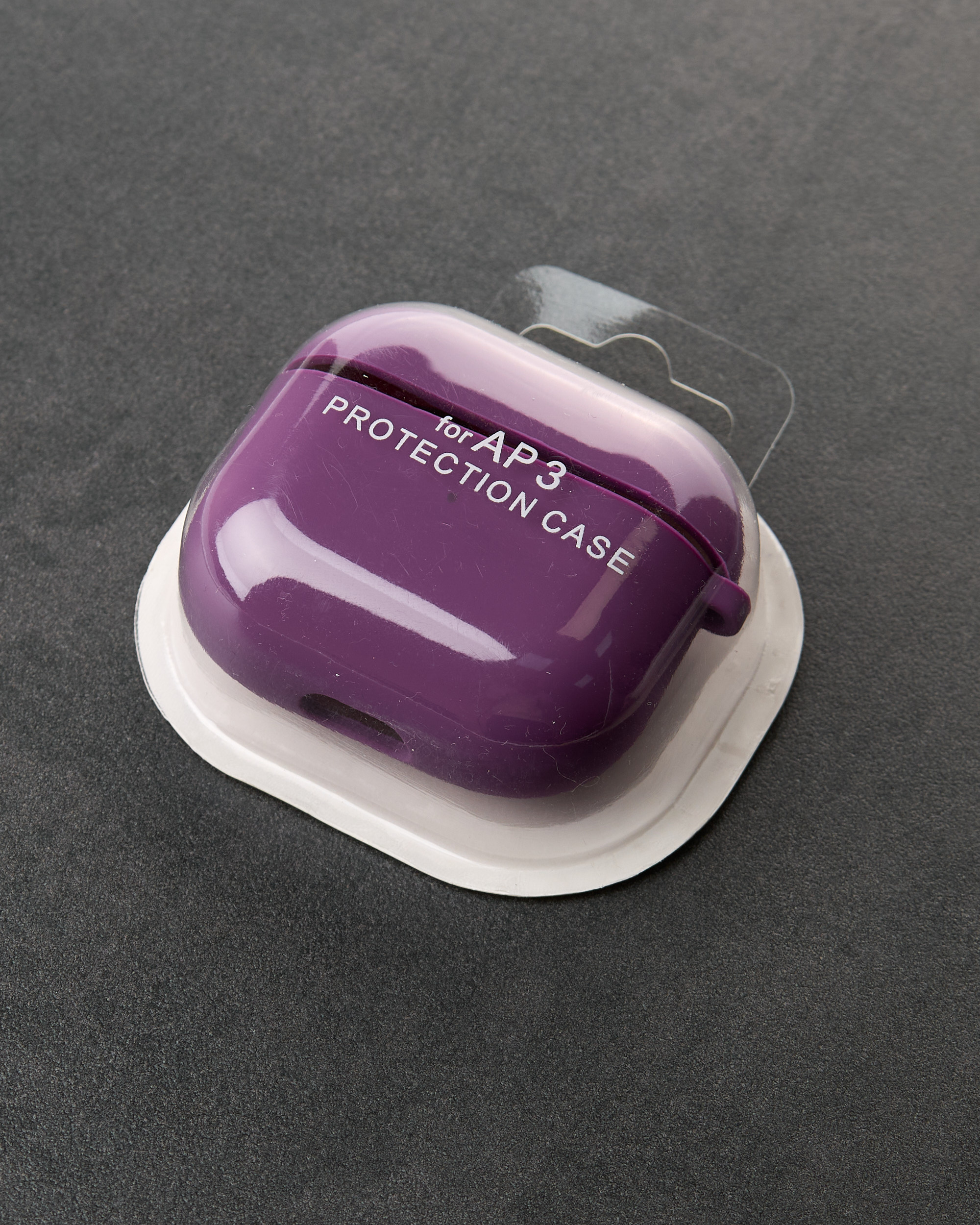 Чехол для Airpods 3 SOFT+Fiber grape