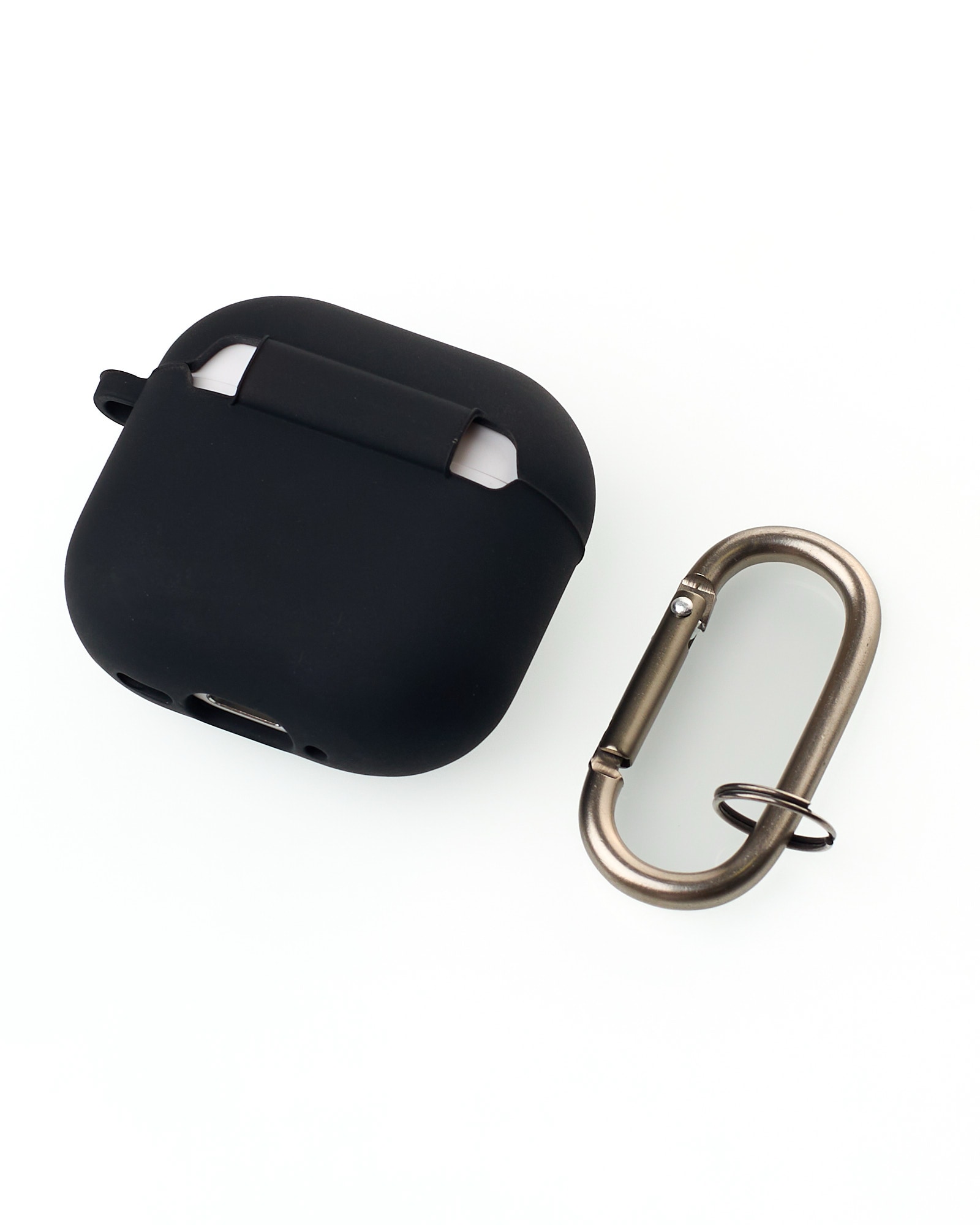 Чехол для Airpods 4 SOFT+Fiber black