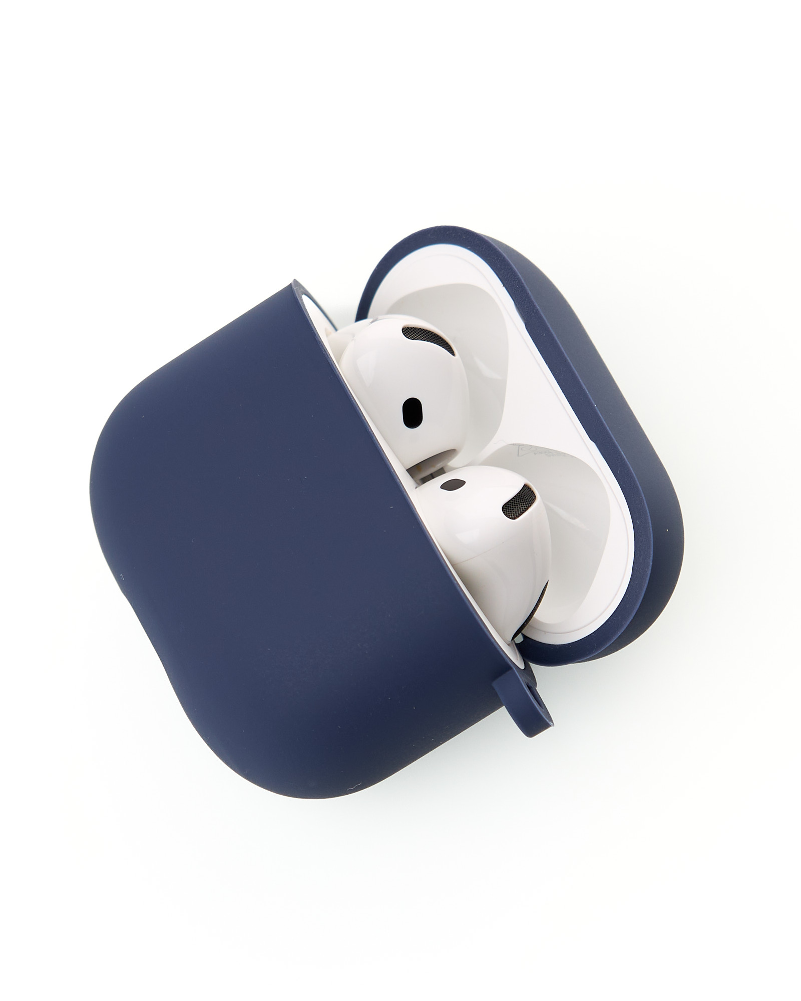 Чехол для Airpods 4 SOFT+Fiber midnight blue