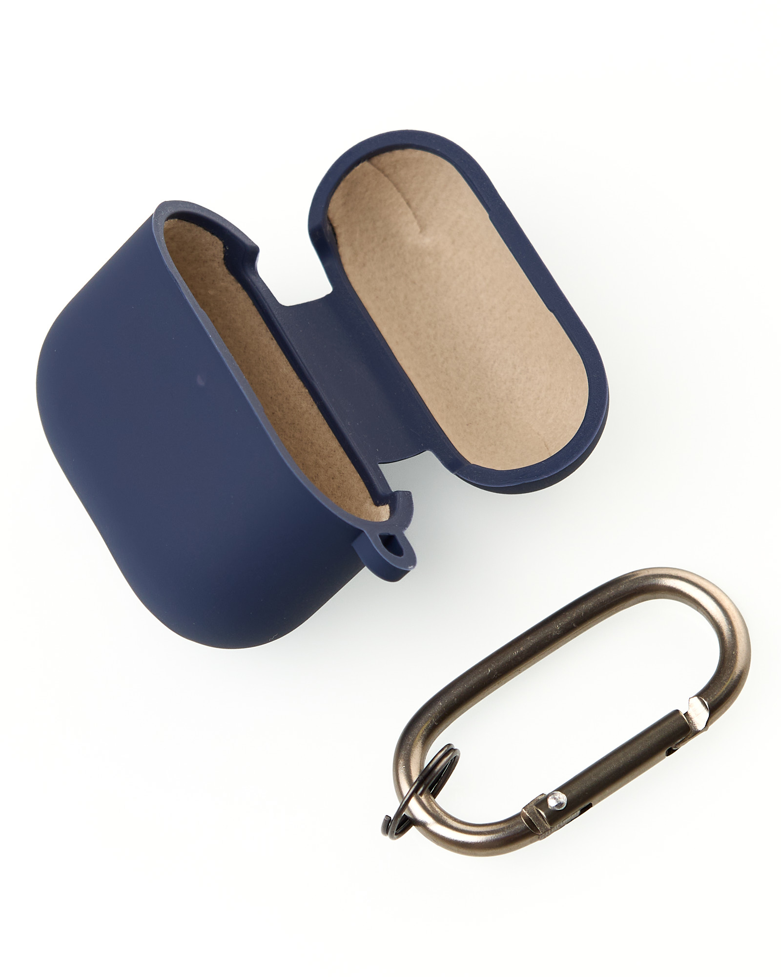 Чехол для Airpods 4 SOFT+Fiber midnight blue