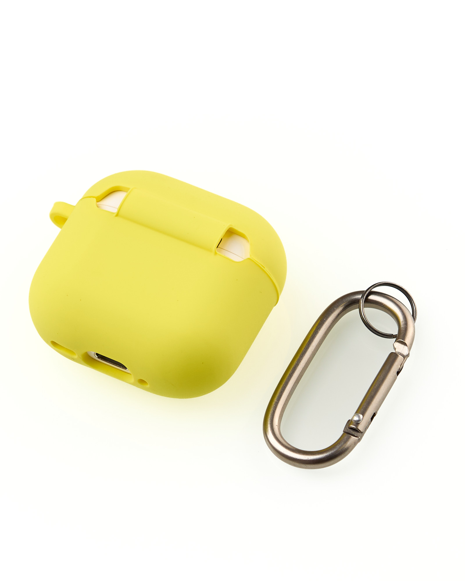 Чехол для Airpods 4 SOFT+Fiber shiny yellow