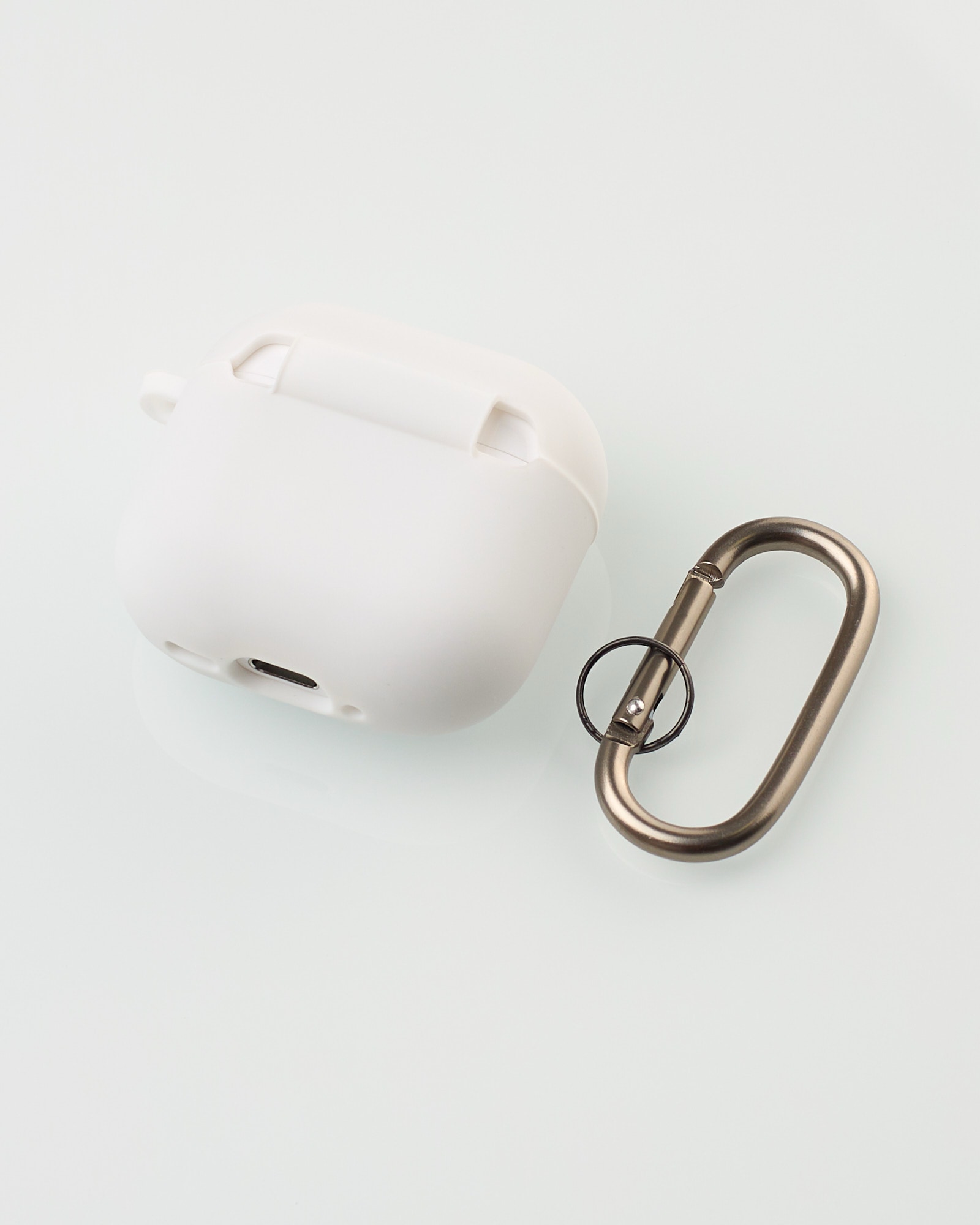 Чехол для Airpods 4 SOFT+Fiber white