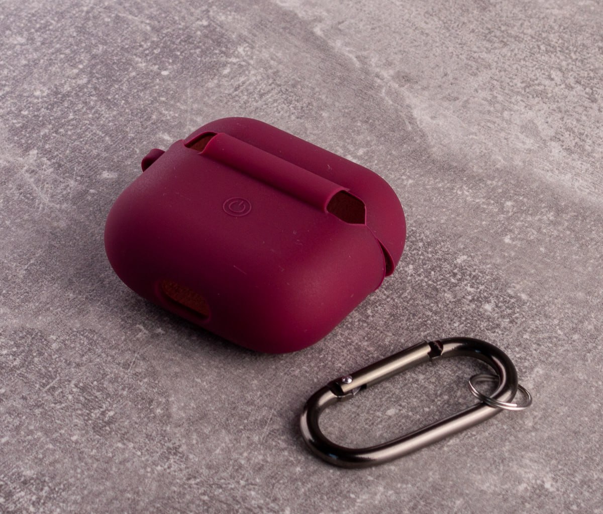 Чехол для Airpods Pro SOFT+Fiber rose red