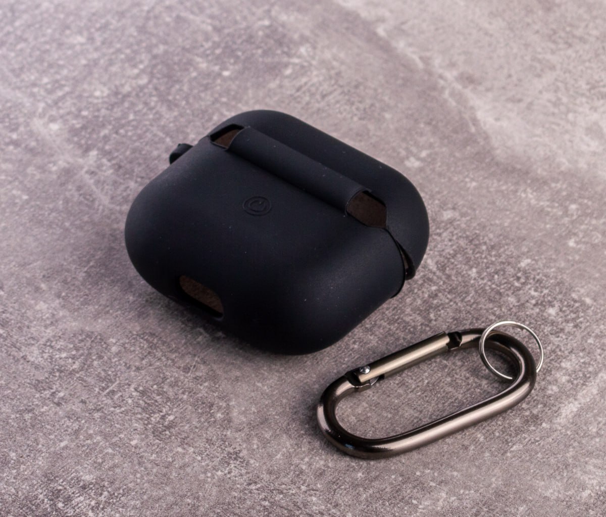 Чехол для Airpods Pro SOFT+Fiber black