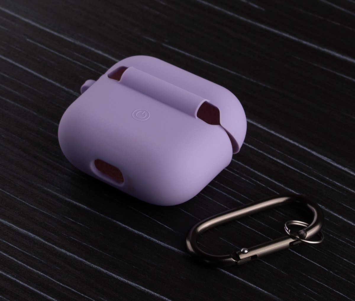 Чехол для Airpods Pro SOFT+Fiber ligth purple