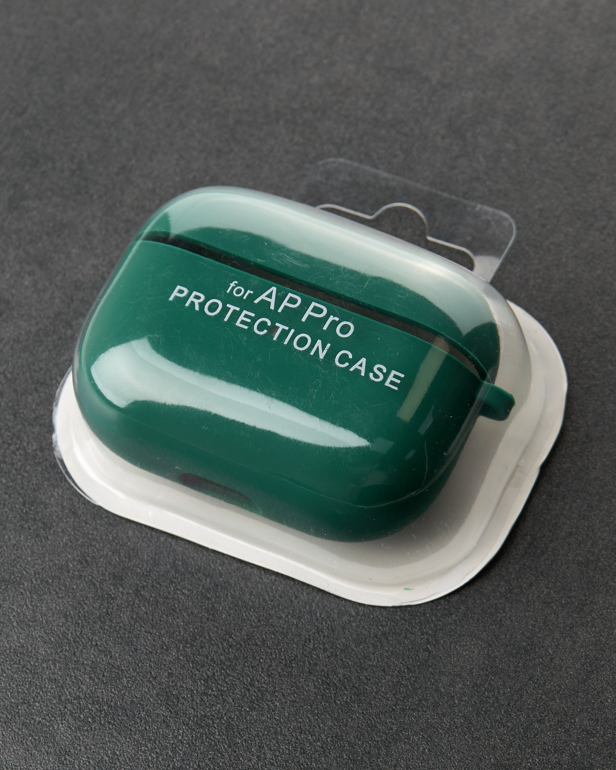 Чехол для Airpods Pro SOFT+Fiber green