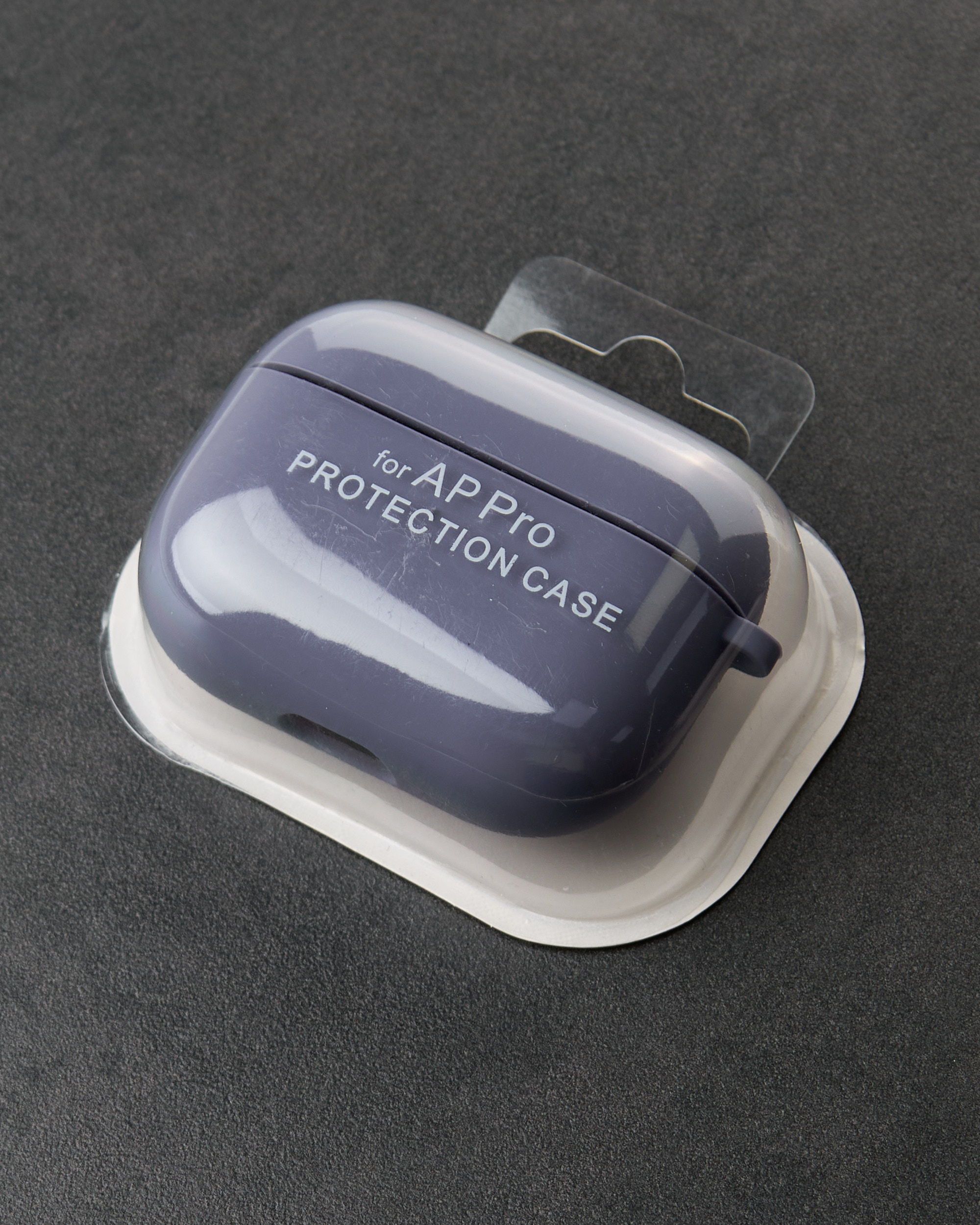 Чехол для Airpods Pro SOFT+Fiber grey lavender