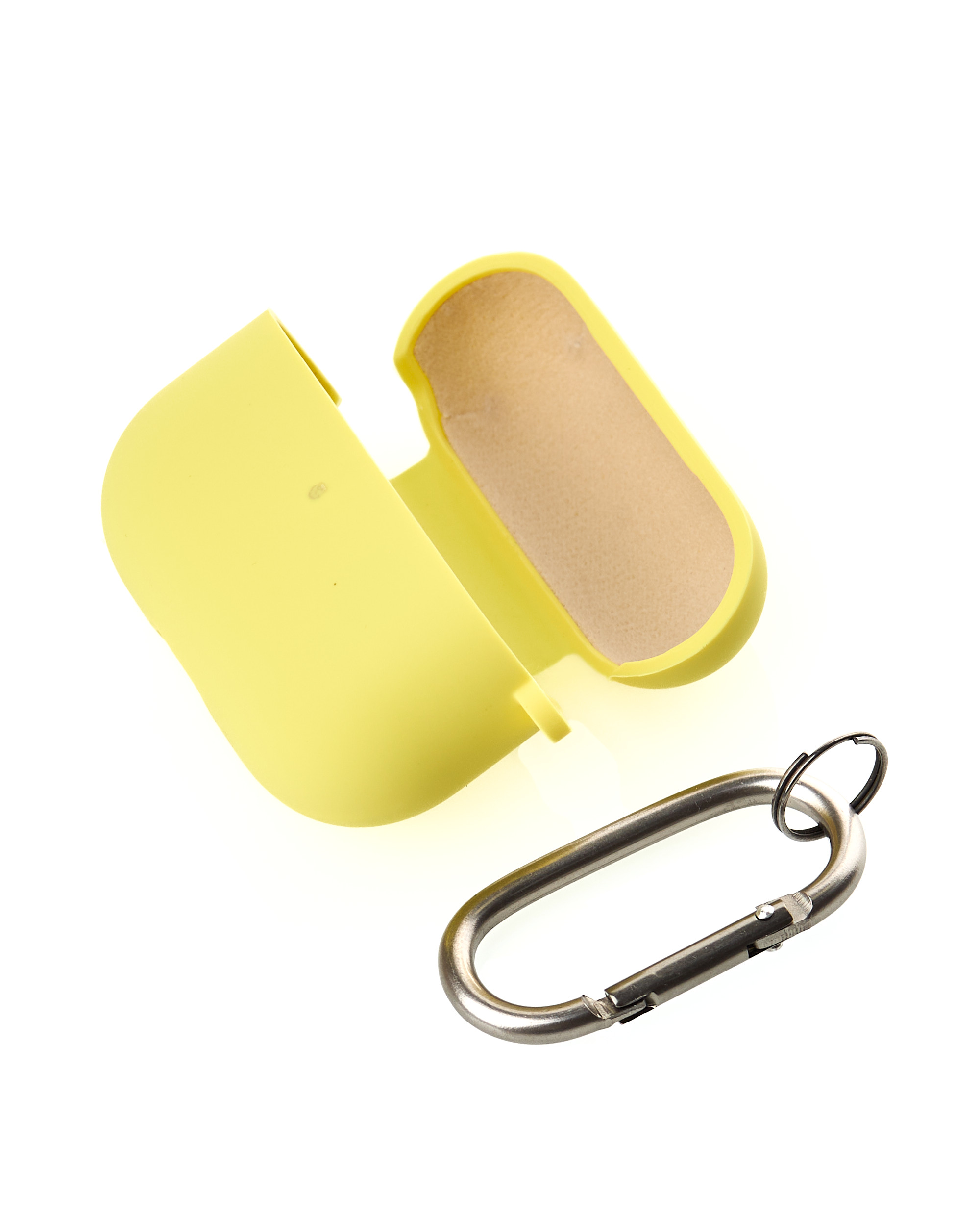 Чехол для Airpods Pro SOFT+Fiber shiny yellow