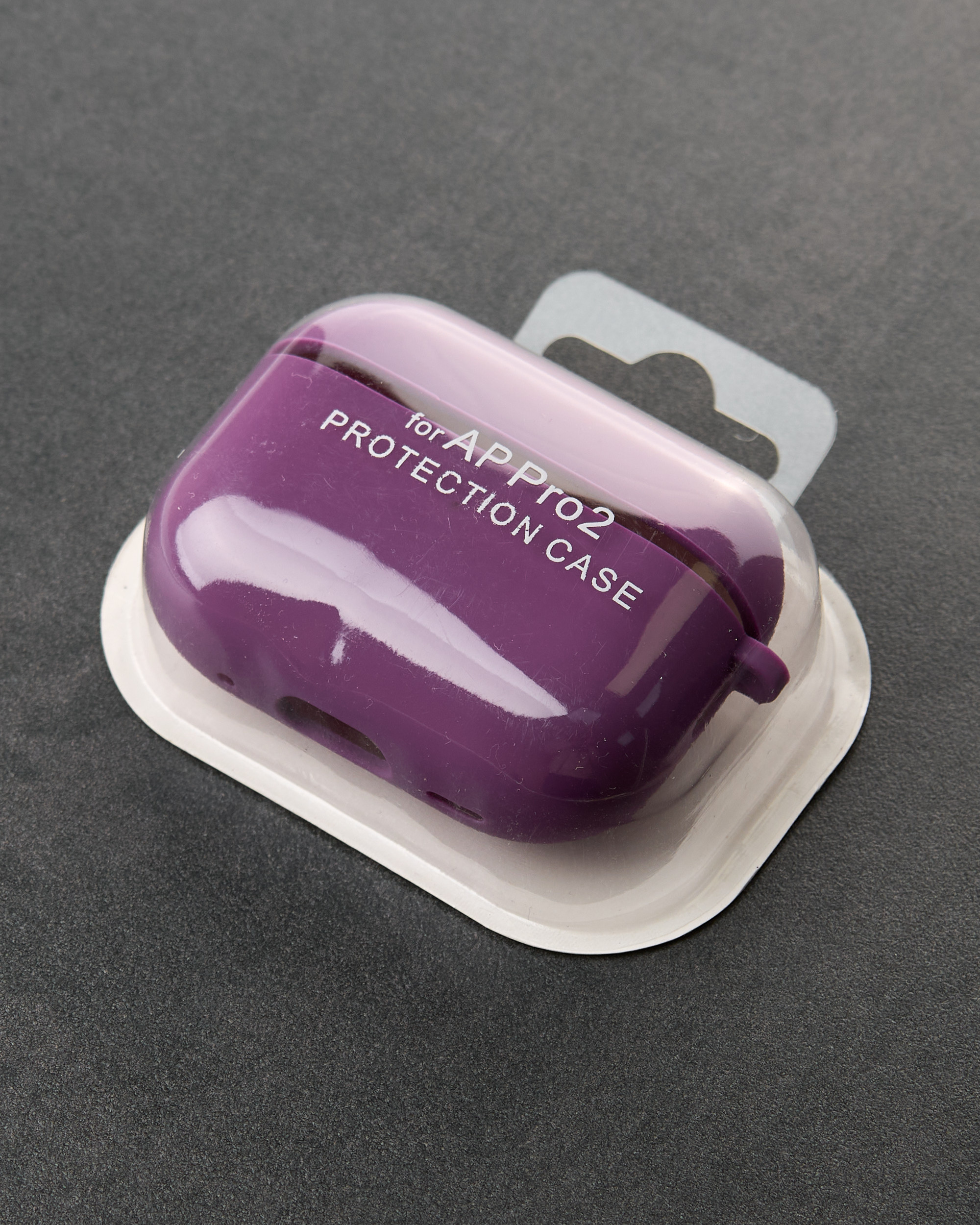 Чехол для Airpods Pro2 SOFT+Fiber grape