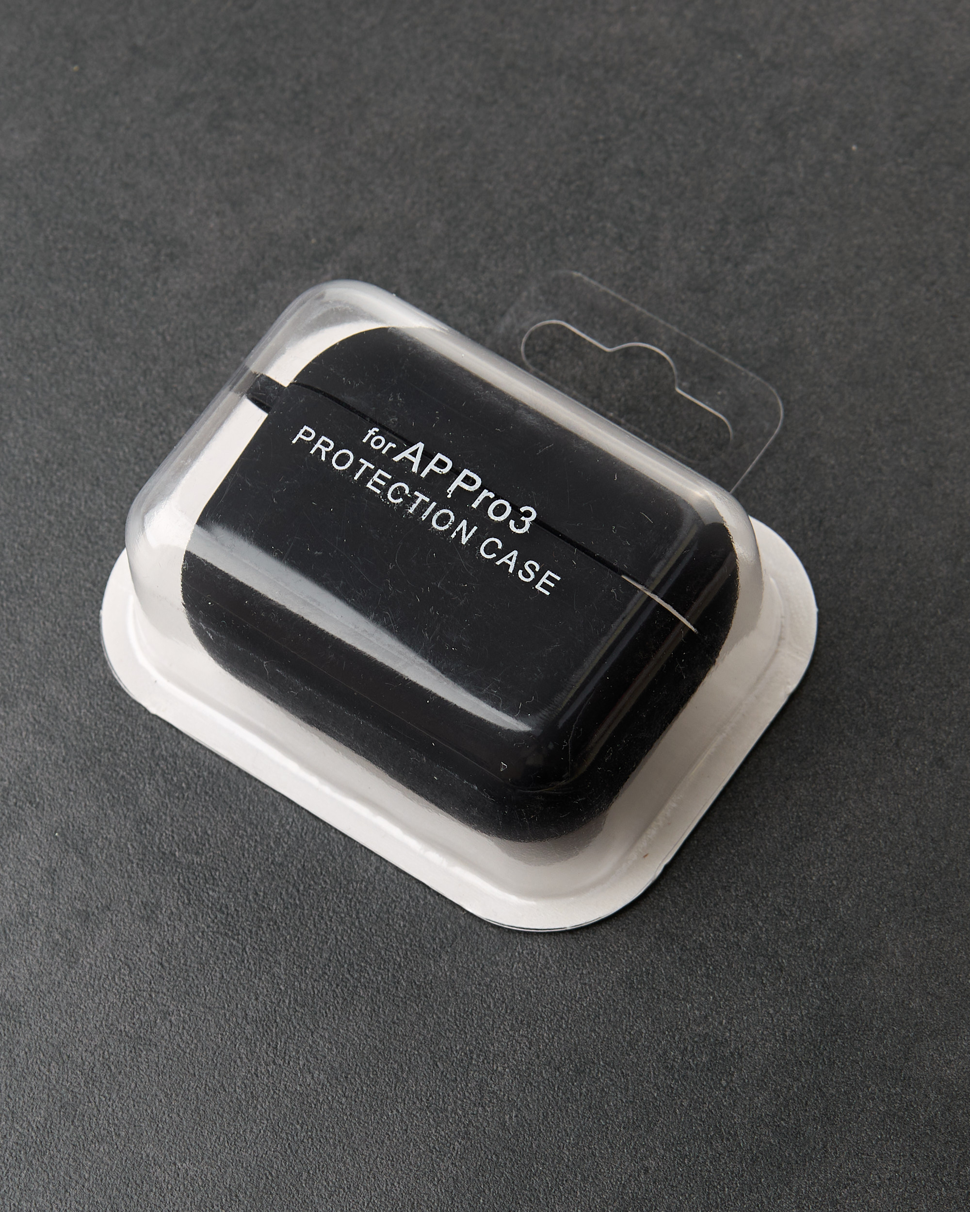 Чехол для Airpods Pro3 SOFT+Fiber black