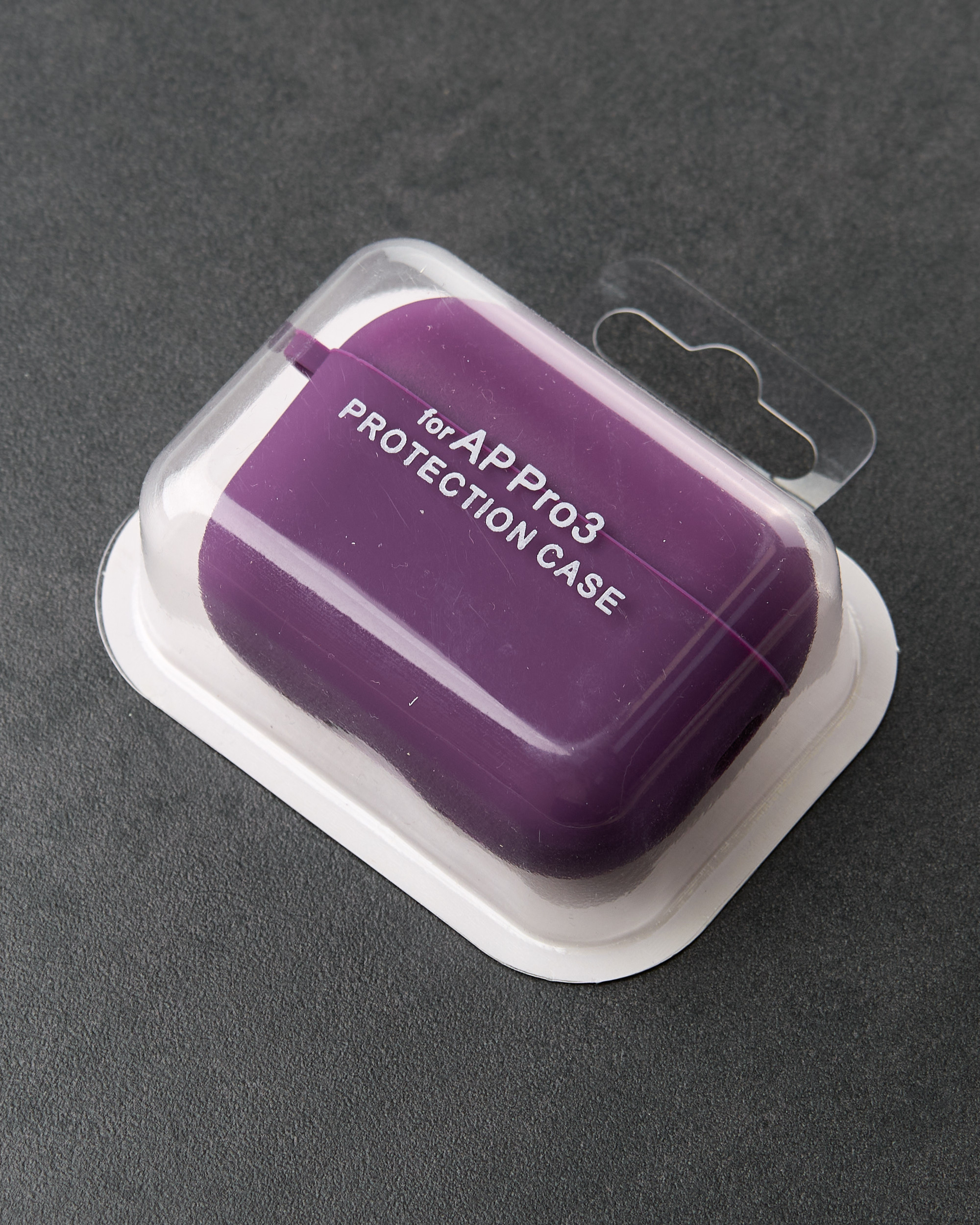 Чехол для Airpods Pro3 SOFT+Fiber grape