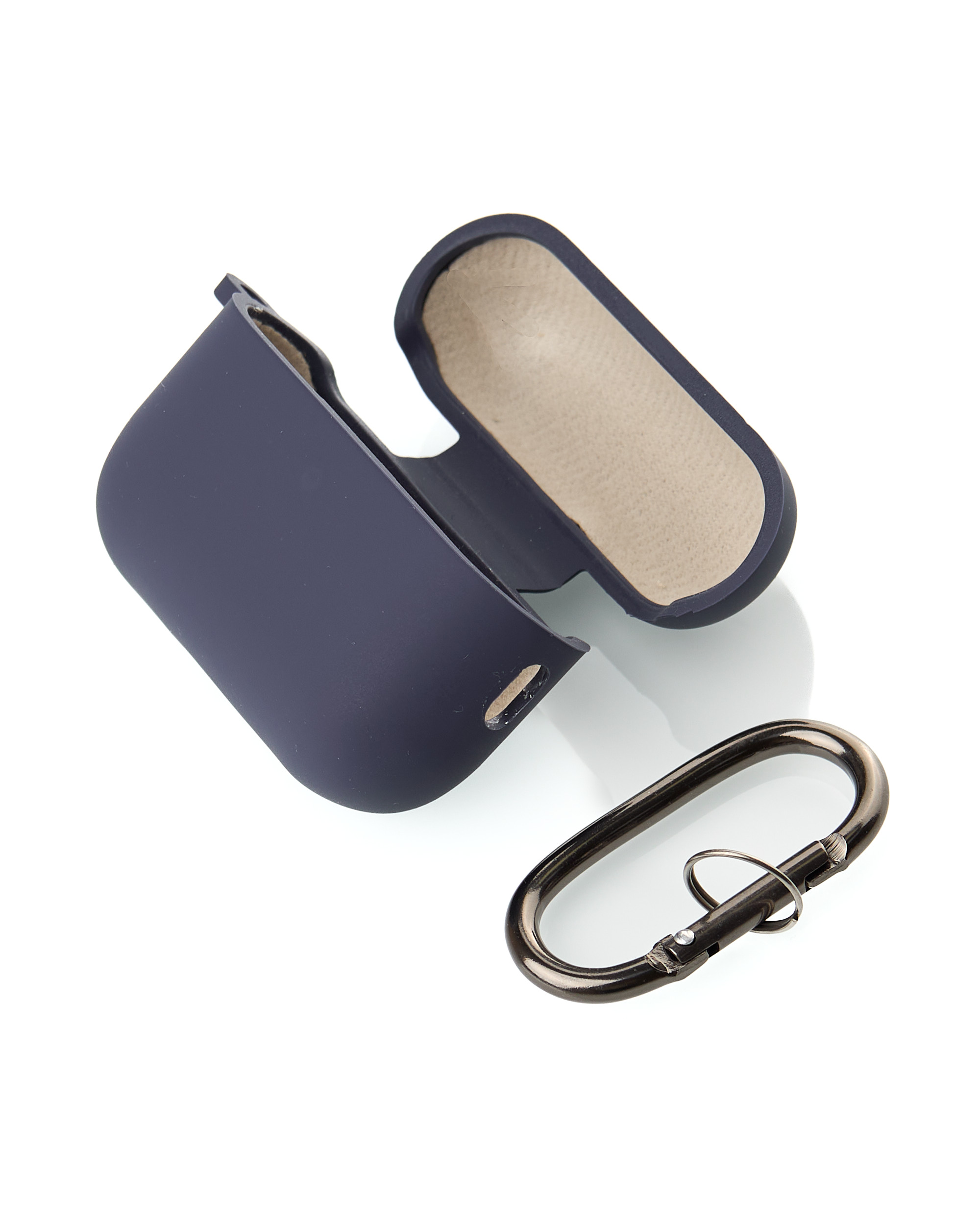 Чехол для Airpods Pro3 SOFT+Fiber midnight blue