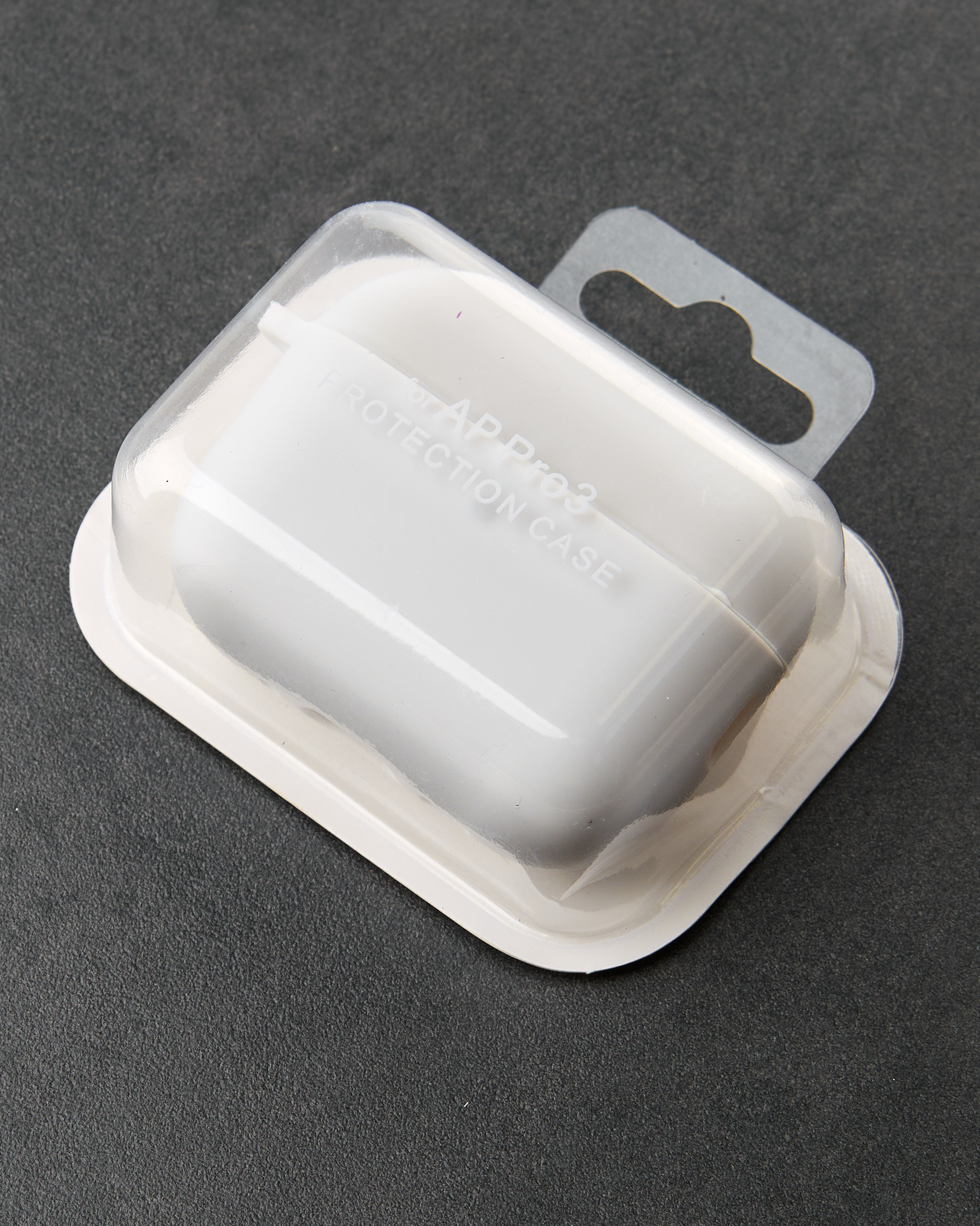 Чехол для Airpods Pro3 SOFT+Fiber white