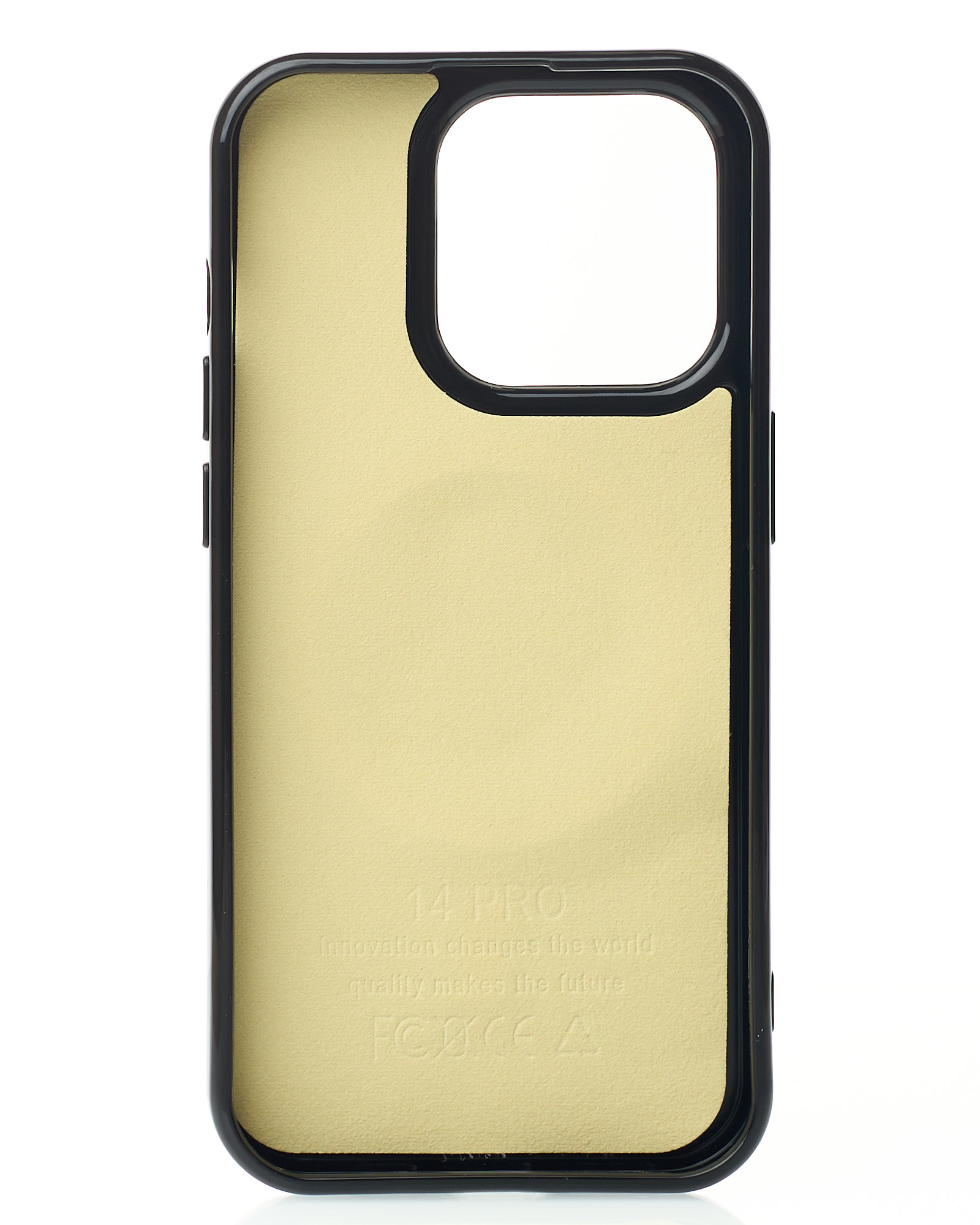 Силиконовый чехол Slim Ring Glamour с поддержкой MagSafe для iPhone 13 Pro Max black