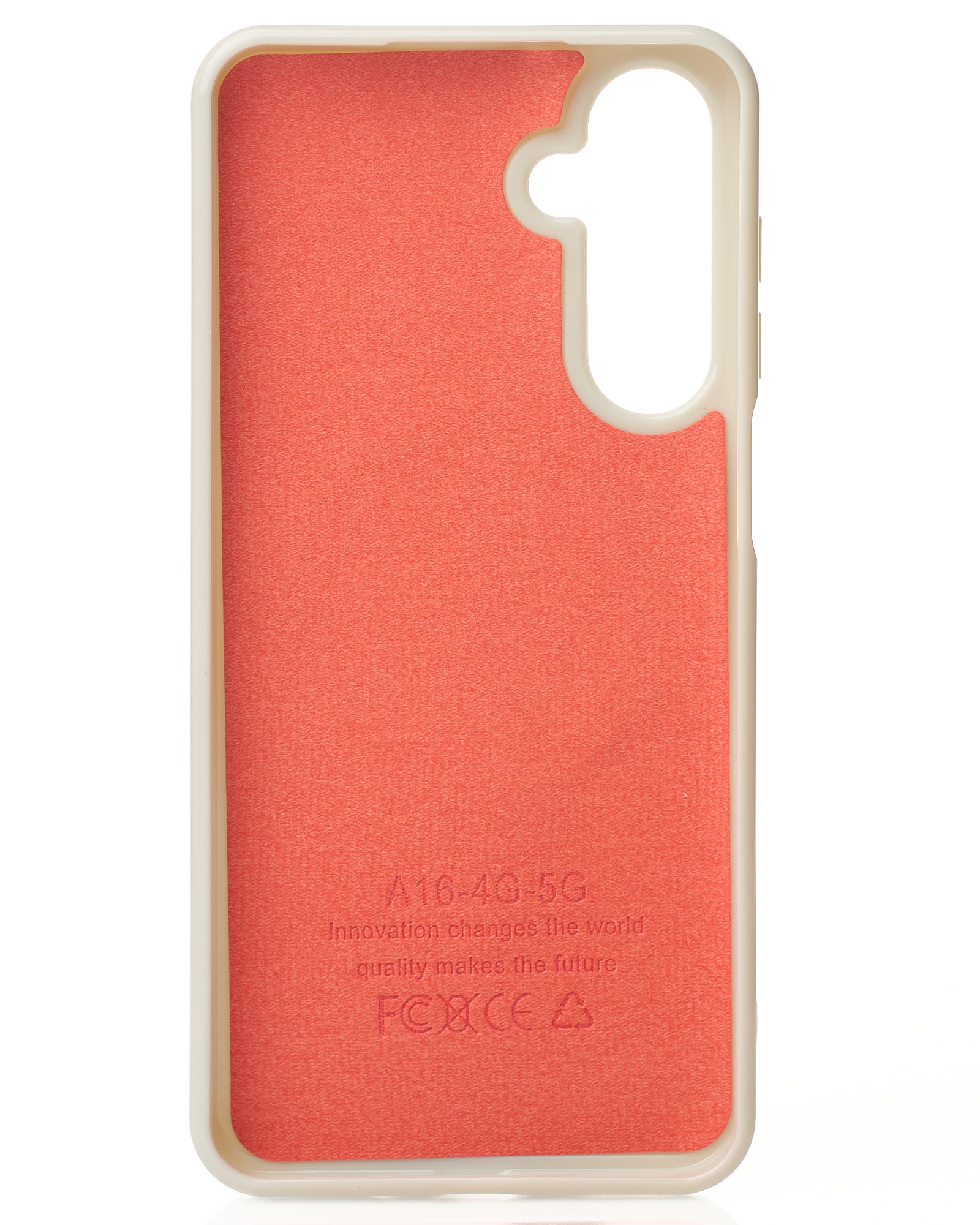 Силиконовый чехол Slim Ring Glamour с поддержкой MagSafe для Samsung A26 natural titanium