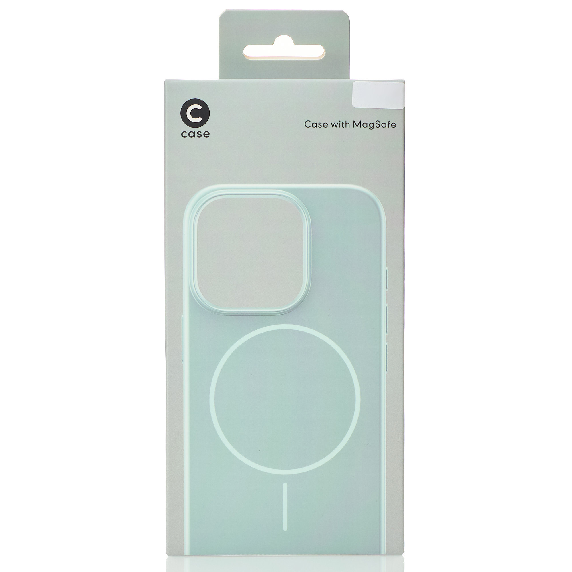 Силиконовый чехол Slim Ring Glamour с поддержкой MagSafe для Samsung A36 wave blue