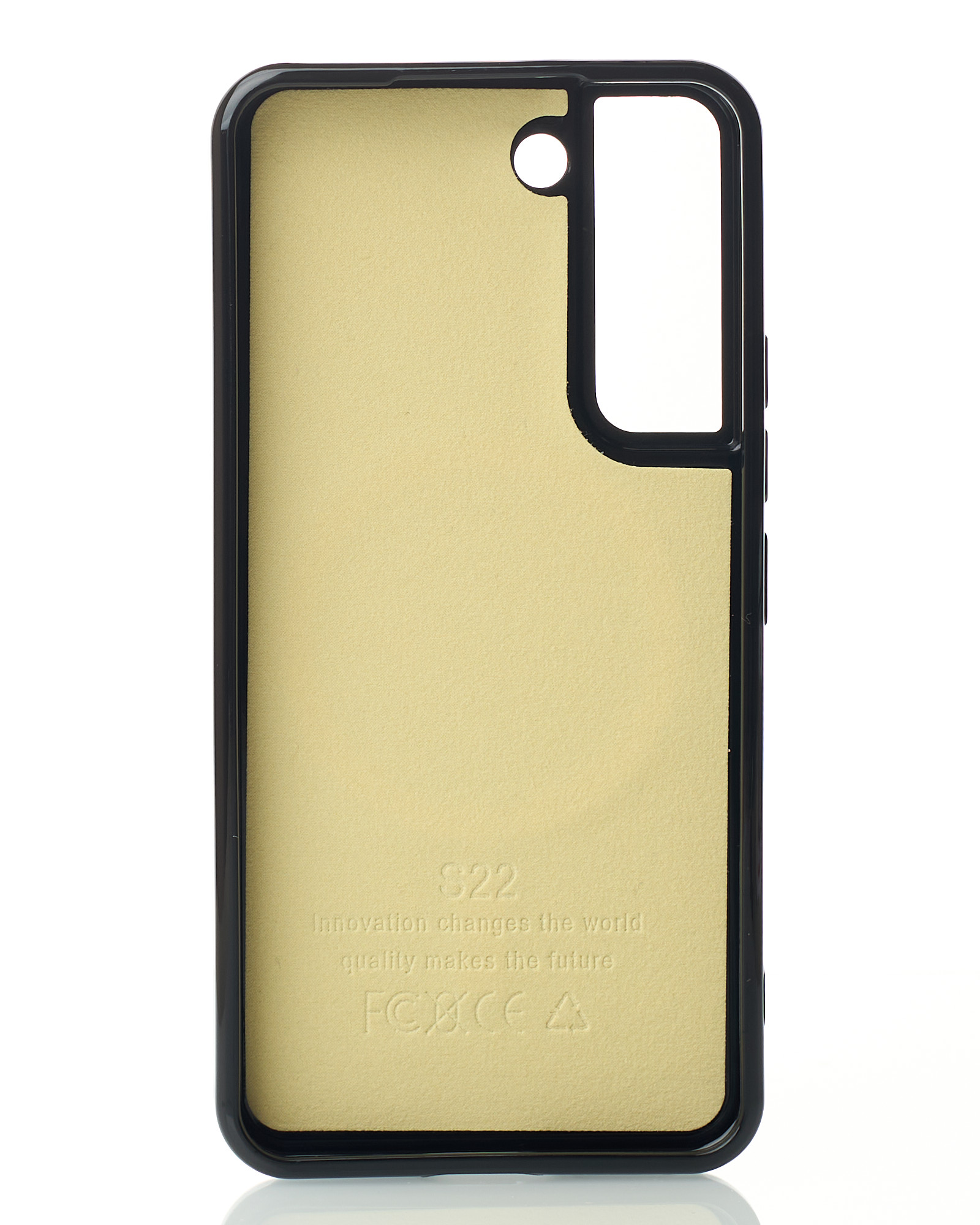 Силиконовый чехол Slim Ring Glamour с поддержкой MagSafe для Samsung S21 black