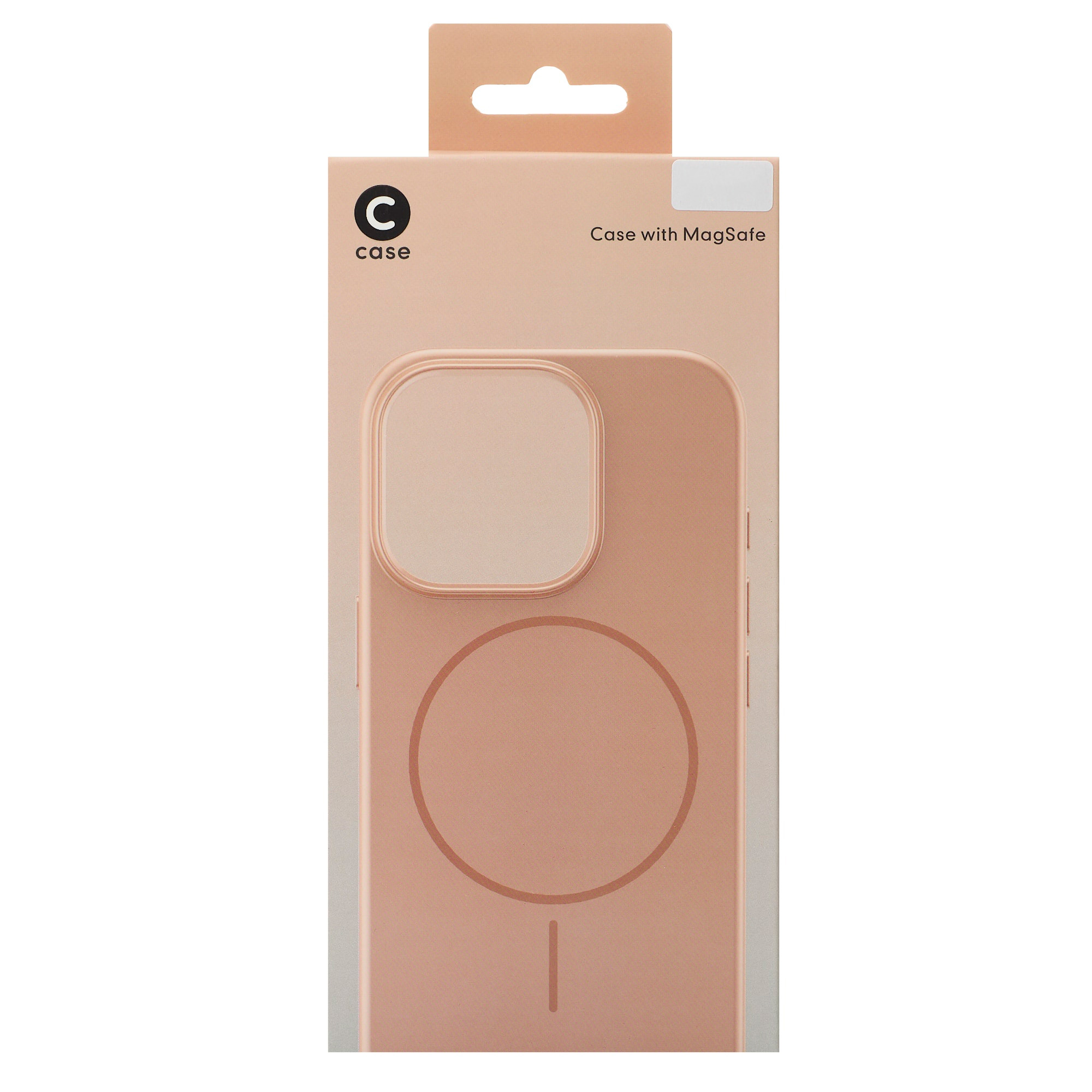 Силиконовый чехол Slim Ring Glamour с поддержкой MagSafe для Samsung S23 FE desert titanium