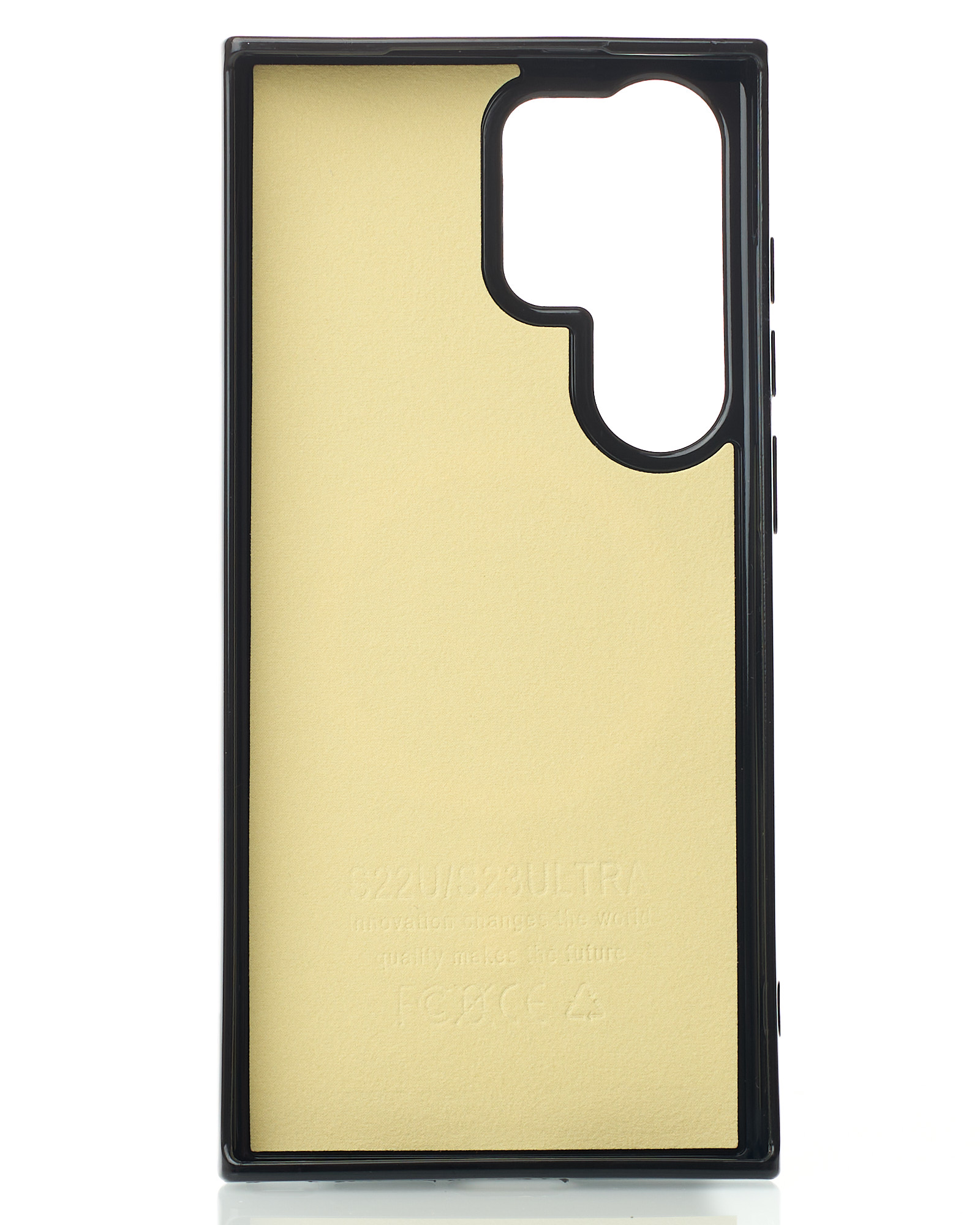 Силиконовый чехол Slim Ring Glamour с поддержкой MagSafe для Samsung S25 Ultra black