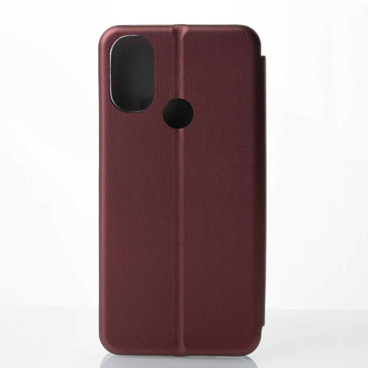 чехол-книга 360 для Motorola E40 STANDARD бордовый