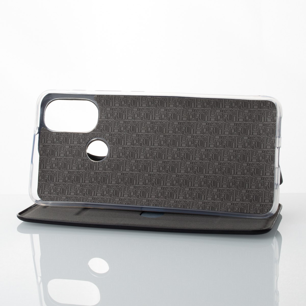 чехол-книга 360 для Motorola E40 STANDARD черный