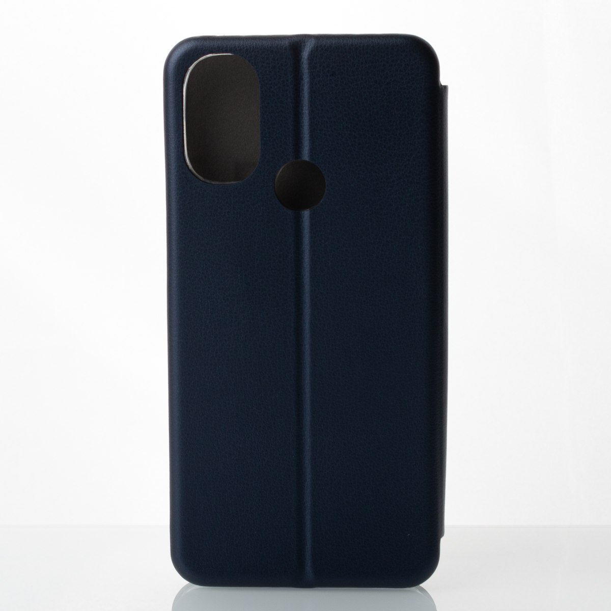 чехол-книга 360 для Motorola E40 STANDARD темно-синий