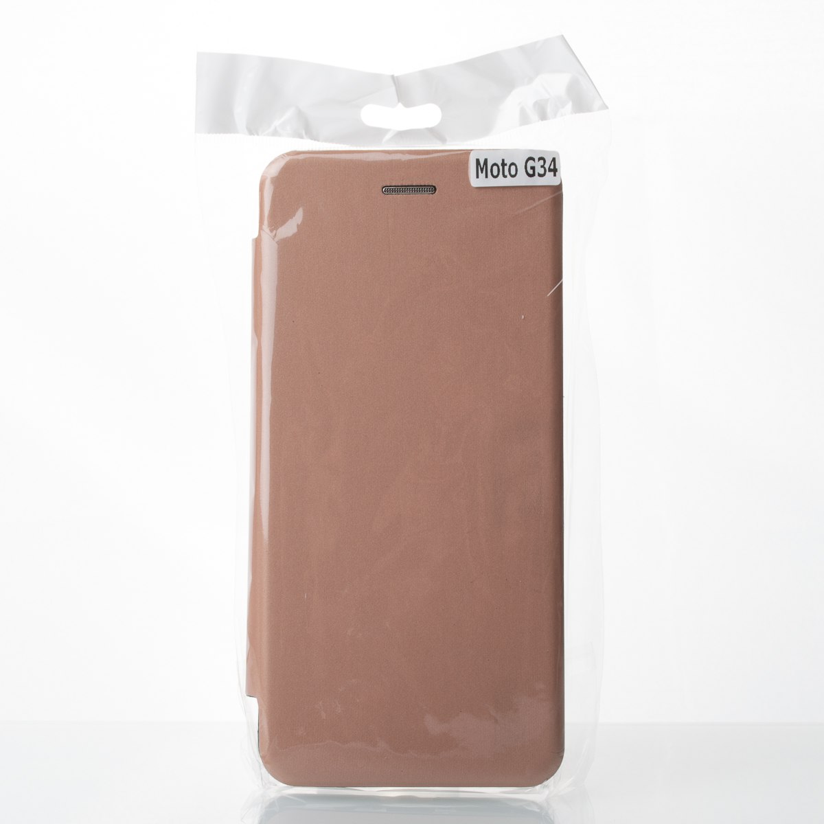 чехол-книга 360 для Motorola G34 STANDARD бронзовый