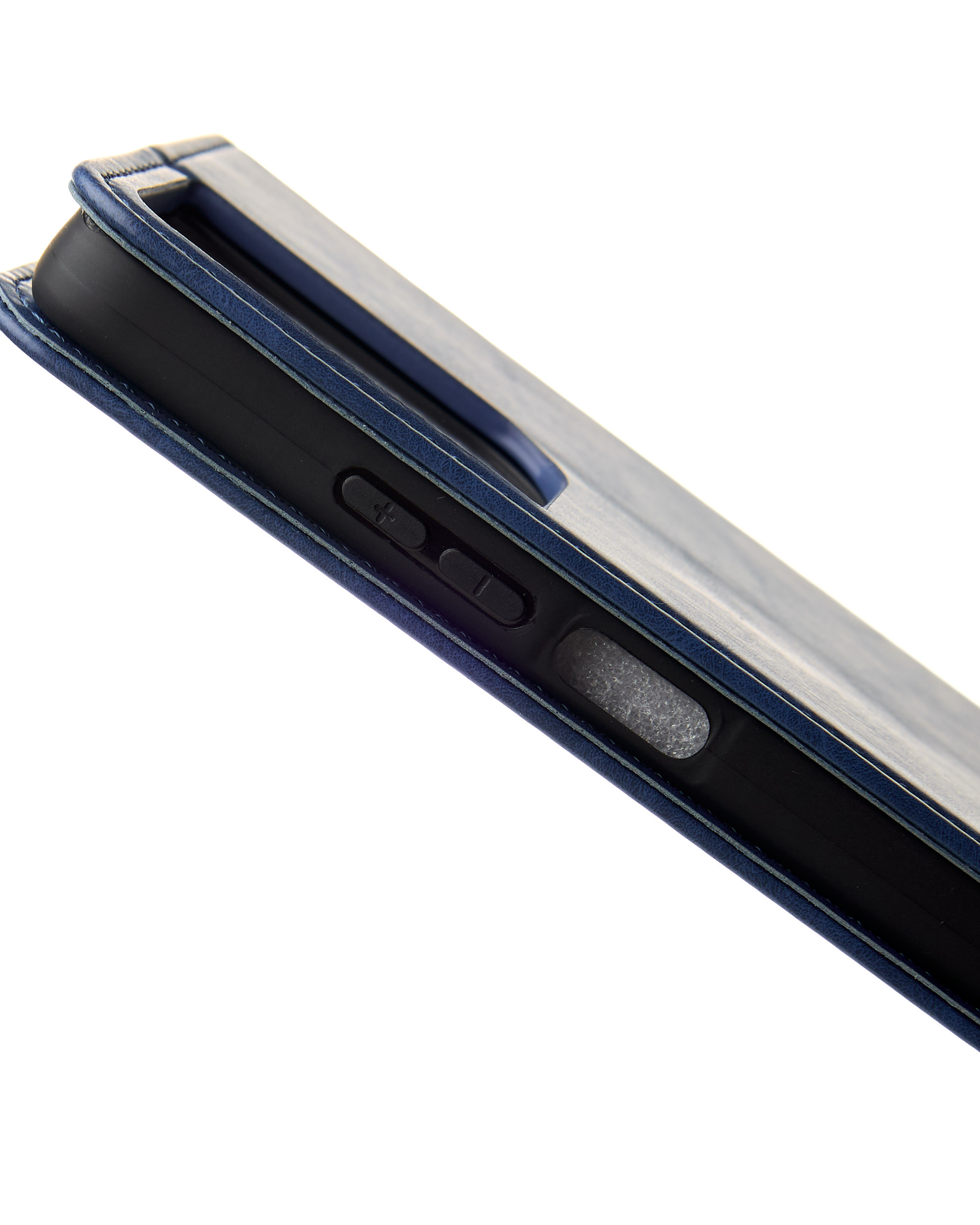 чехол-книга DC ELEGANT для Moto G06 синий