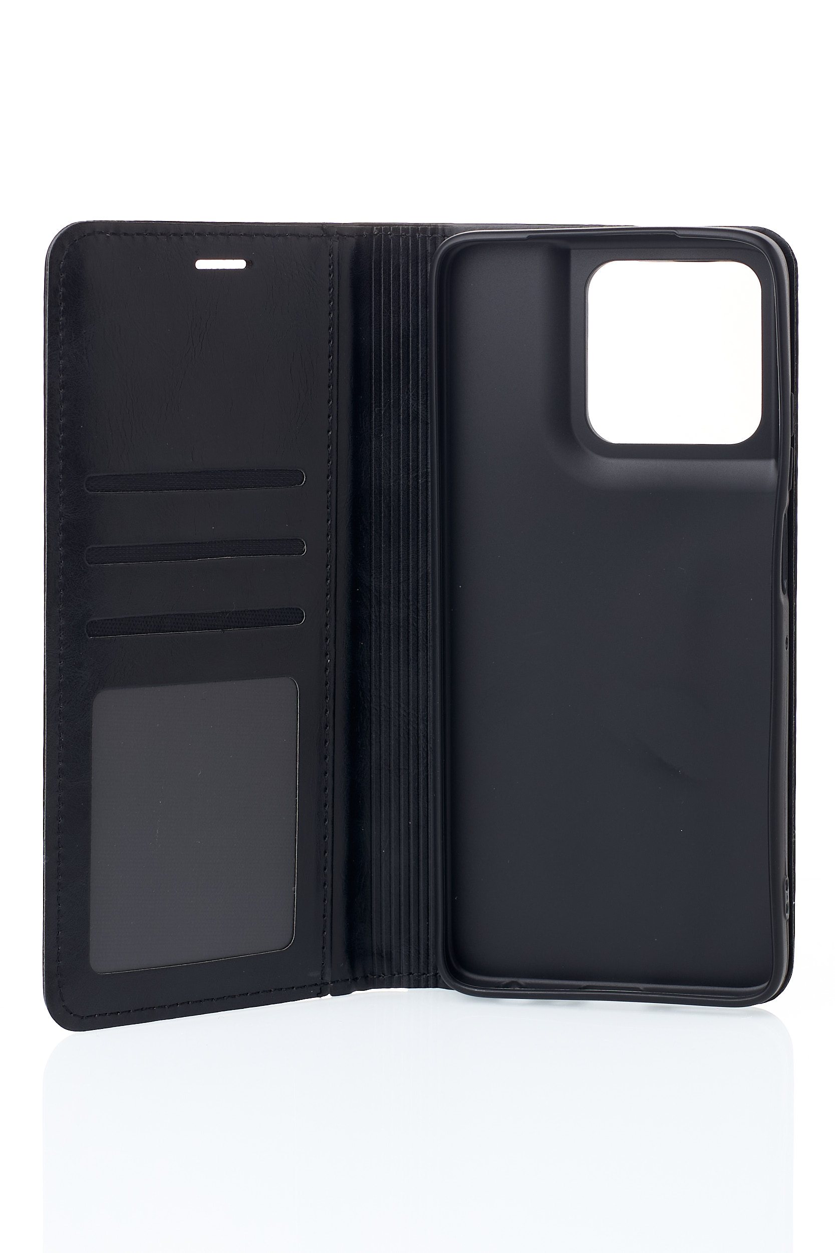 чехол-книга DC ELEGANT для Motorola G56 черный