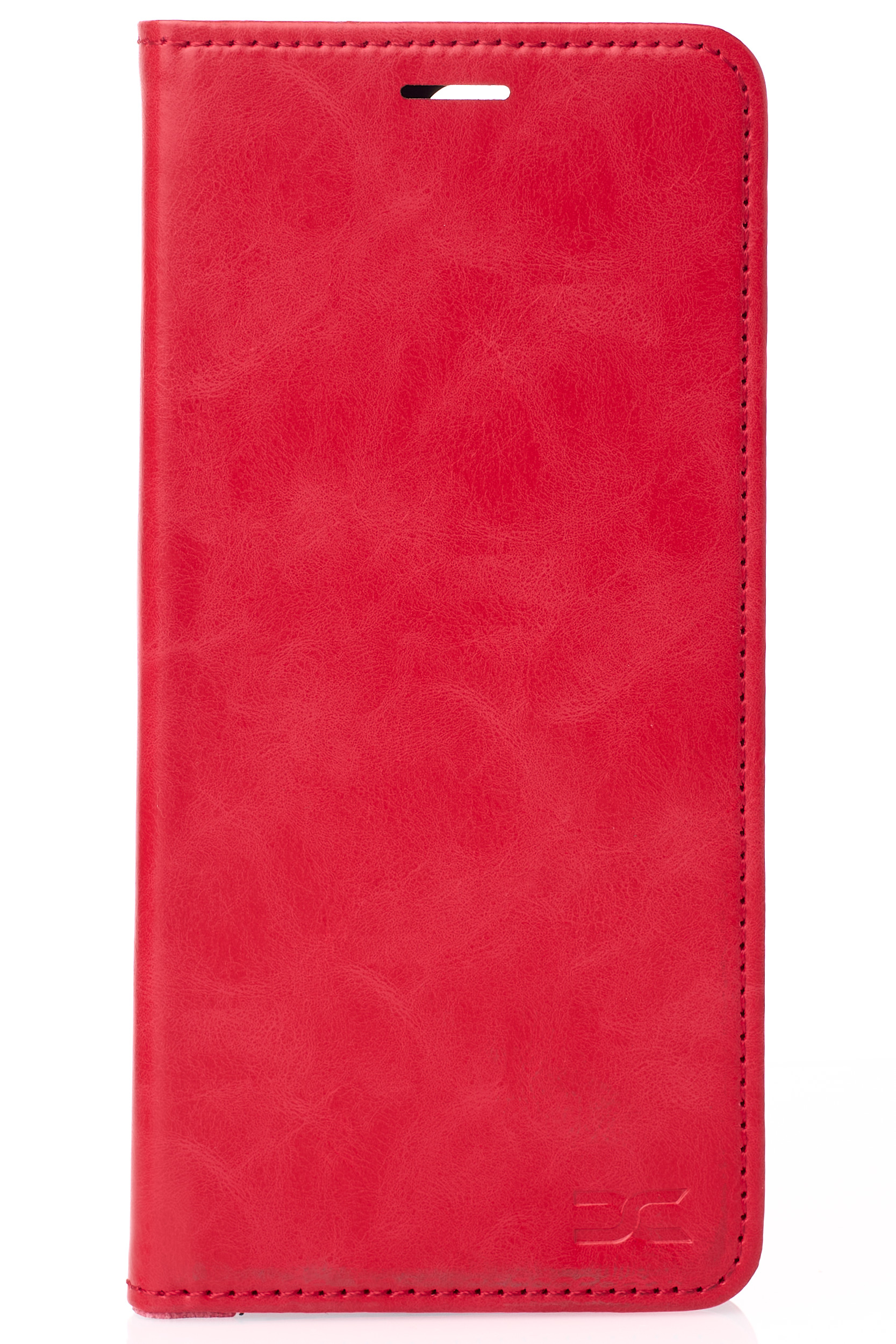 чехол-книга DC ELEGANT для Motorola G56 красный