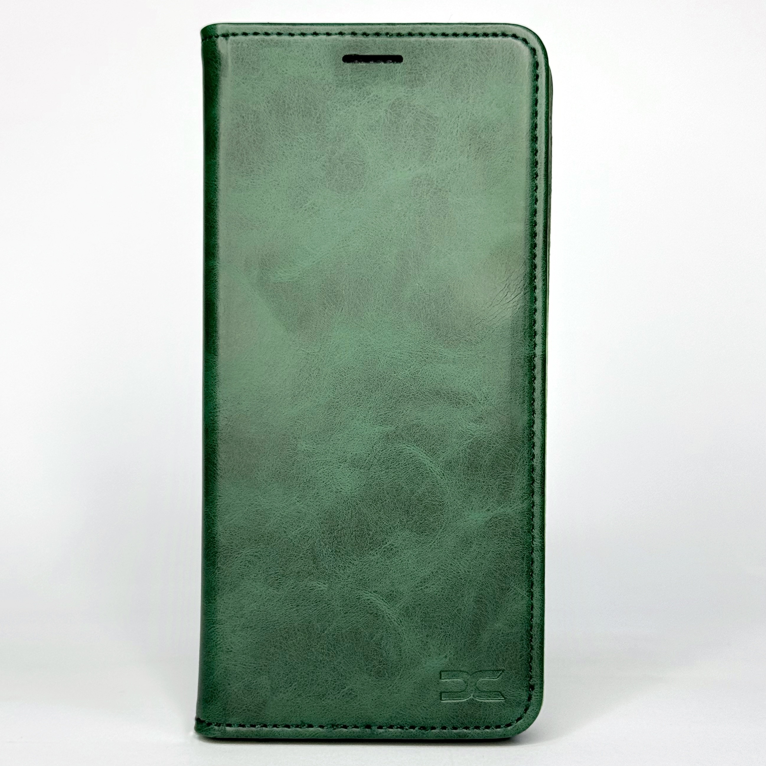 чехол-книга DC ELEGANT для Motorola G86 темно-зеленый