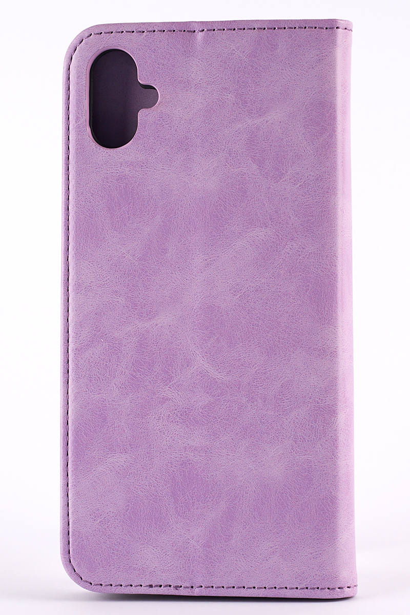 чехол-книга DC ELEGANT для Samsung A04e сиреневый