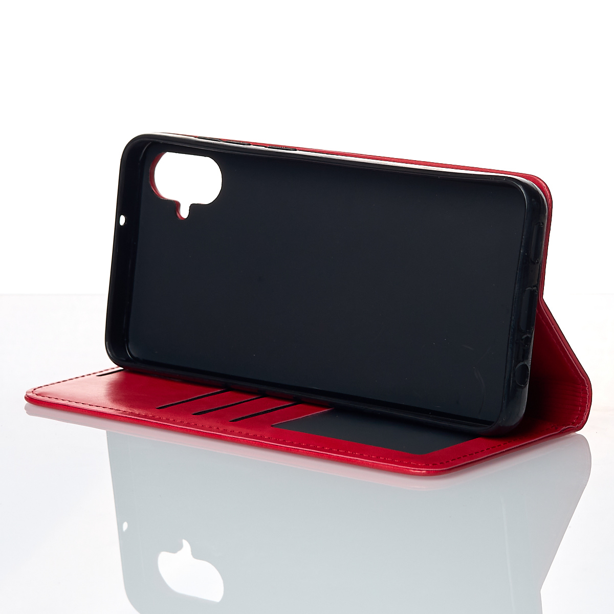 чехол-книга DC ELEGANT для Samsung A05/M05 красный