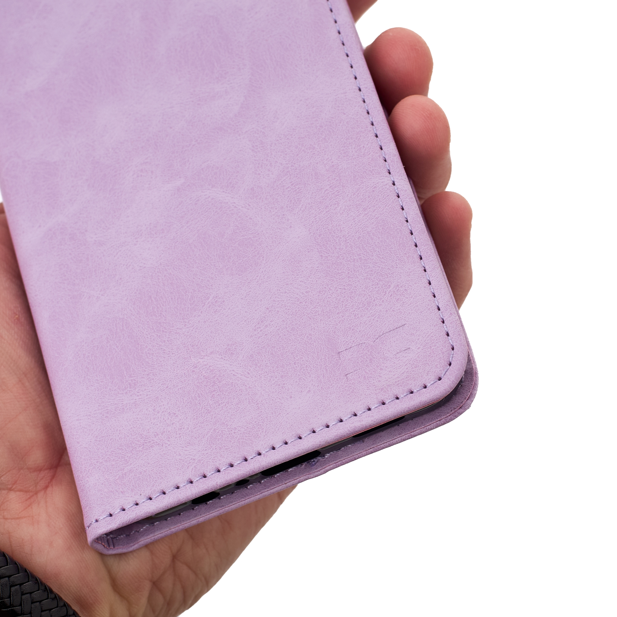 чехол-книга DC ELEGANT для Samsung A06 сиреневый