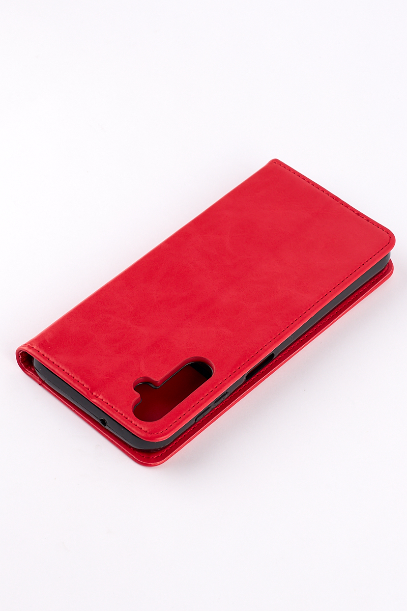 чехол-книга DC ELEGANT для Samsung A14 красный