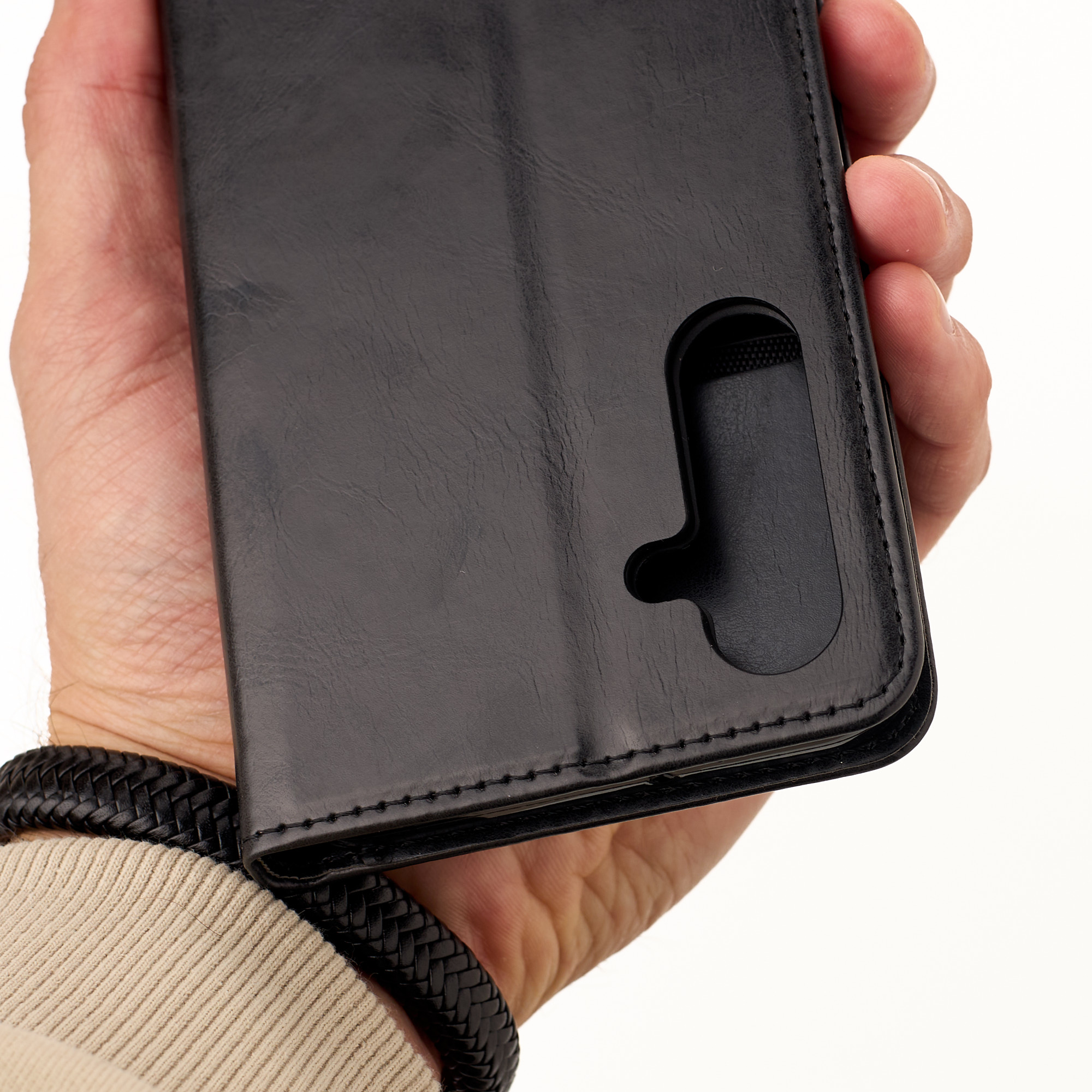 чехол-книга DC ELEGANT для Samsung A15 черный