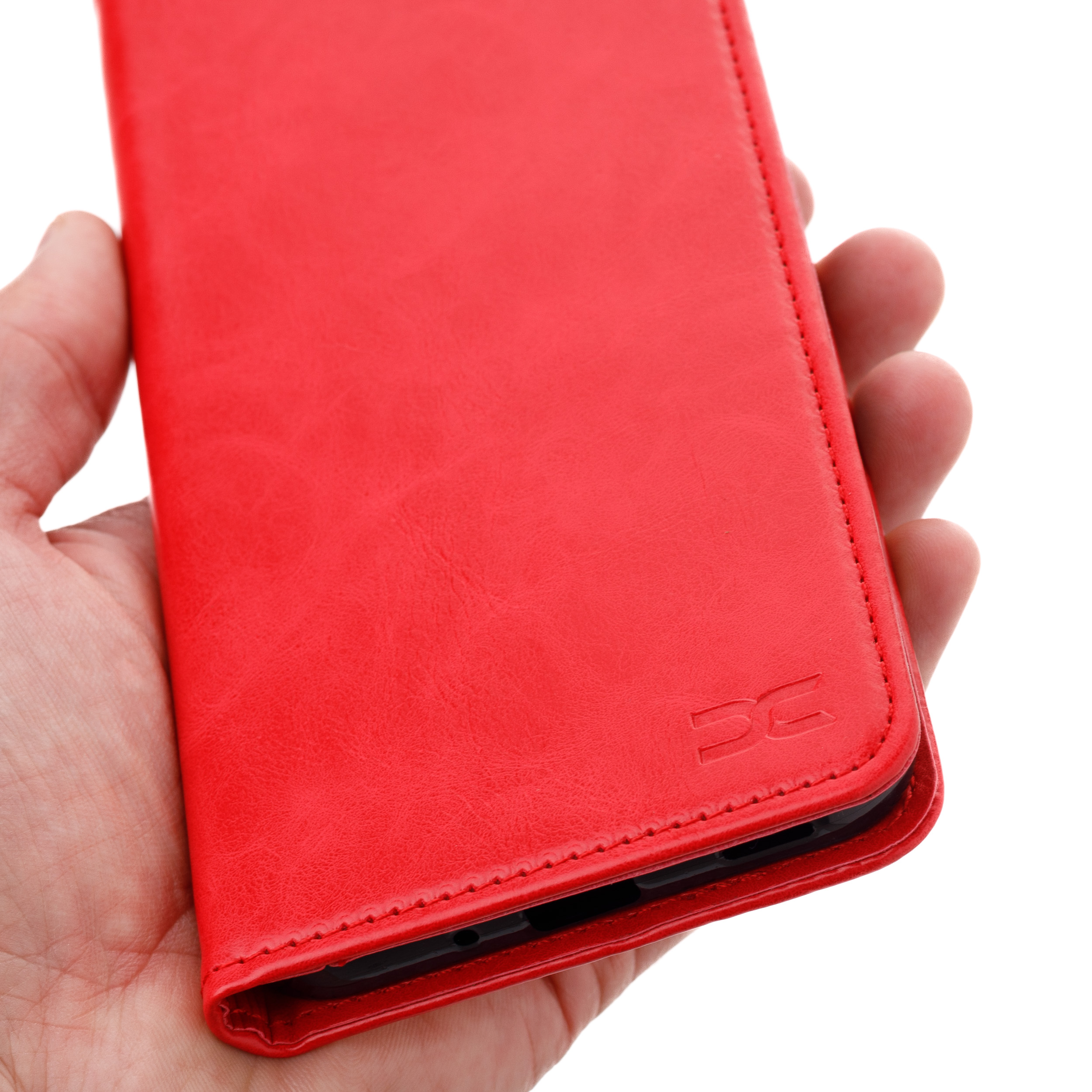 чехол-книга DC ELEGANT для Samsung A15 красный