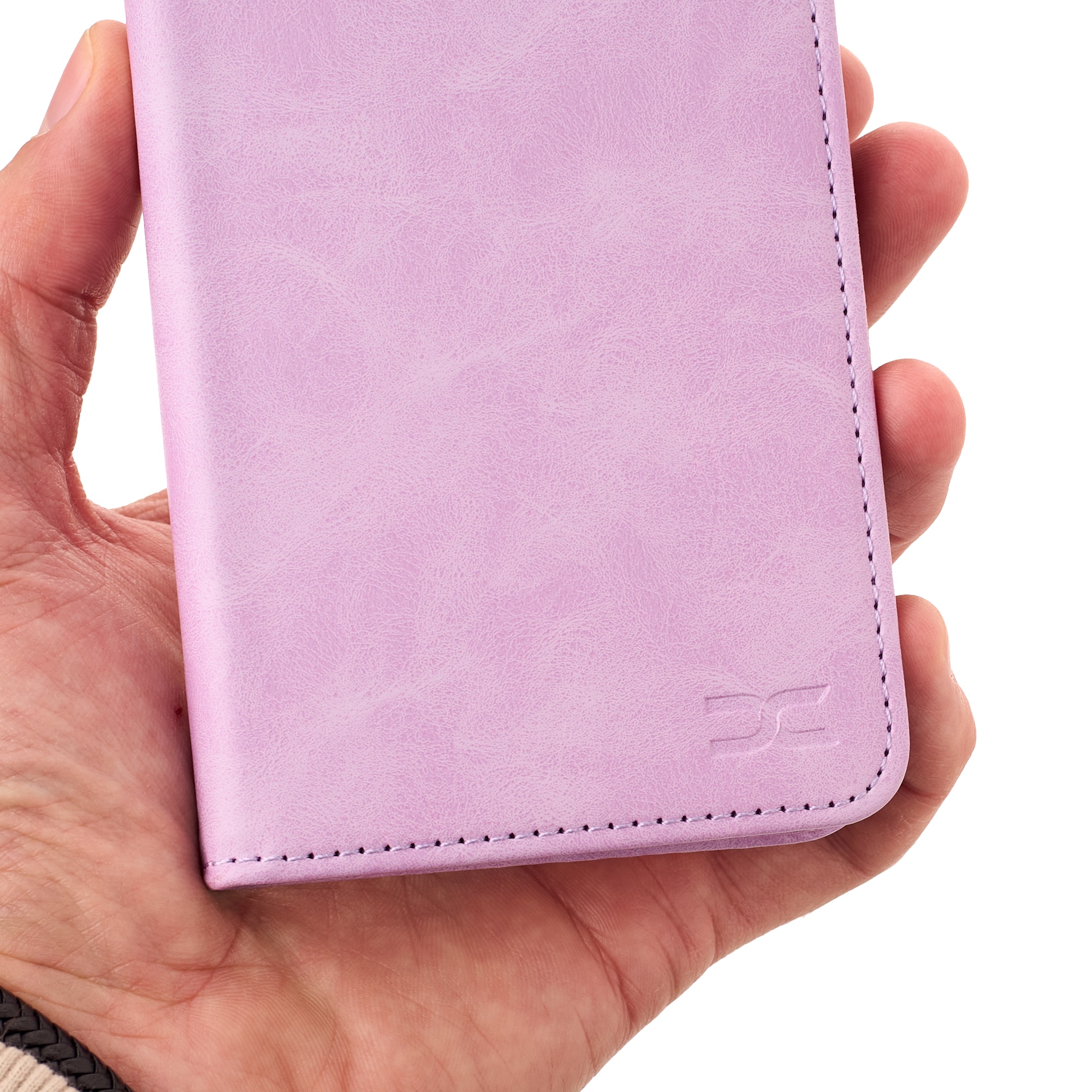 чехол-книга DC ELEGANT для Samsung A15 сиреневый