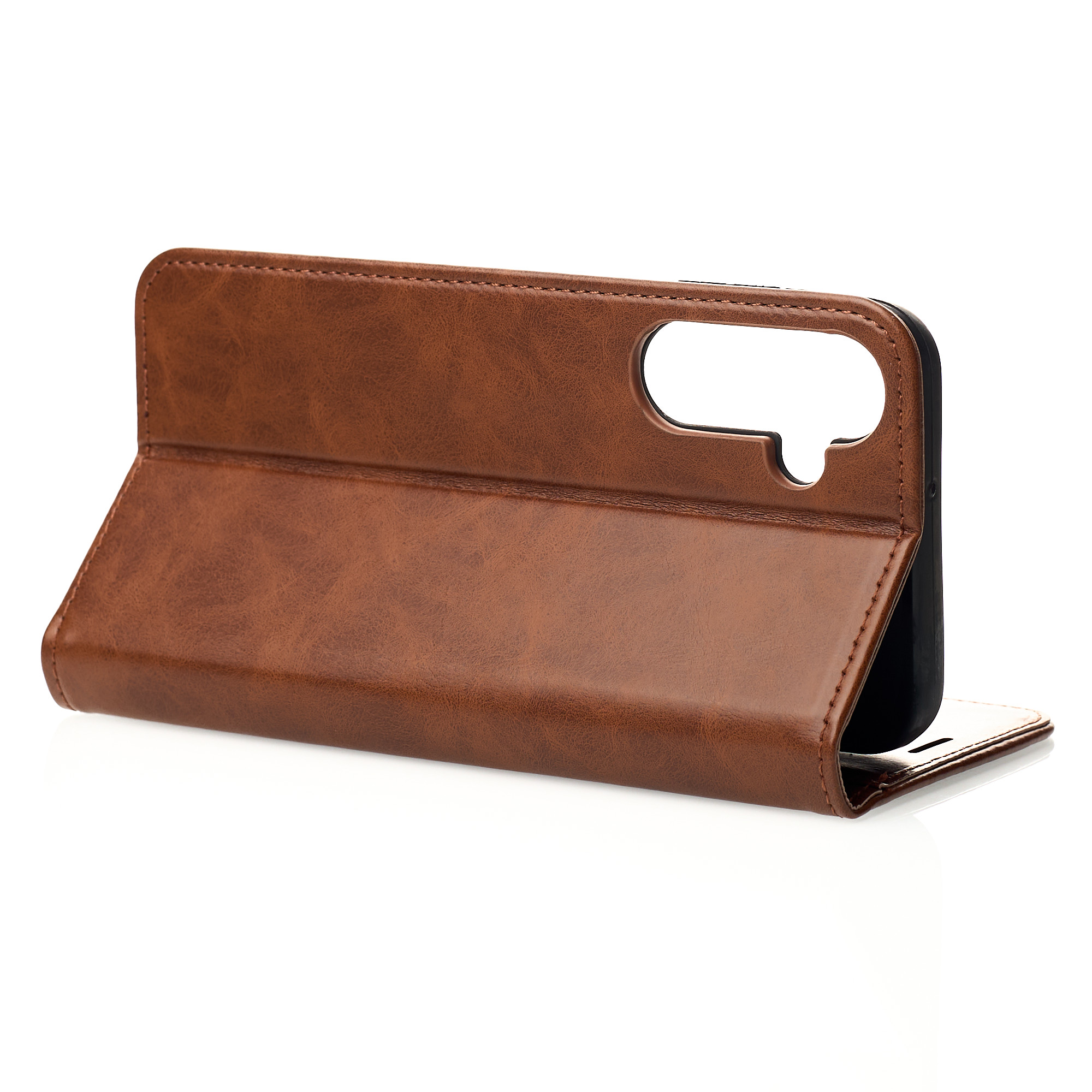 чехол-книга DC ELEGANT для Samsung A25 коричневый