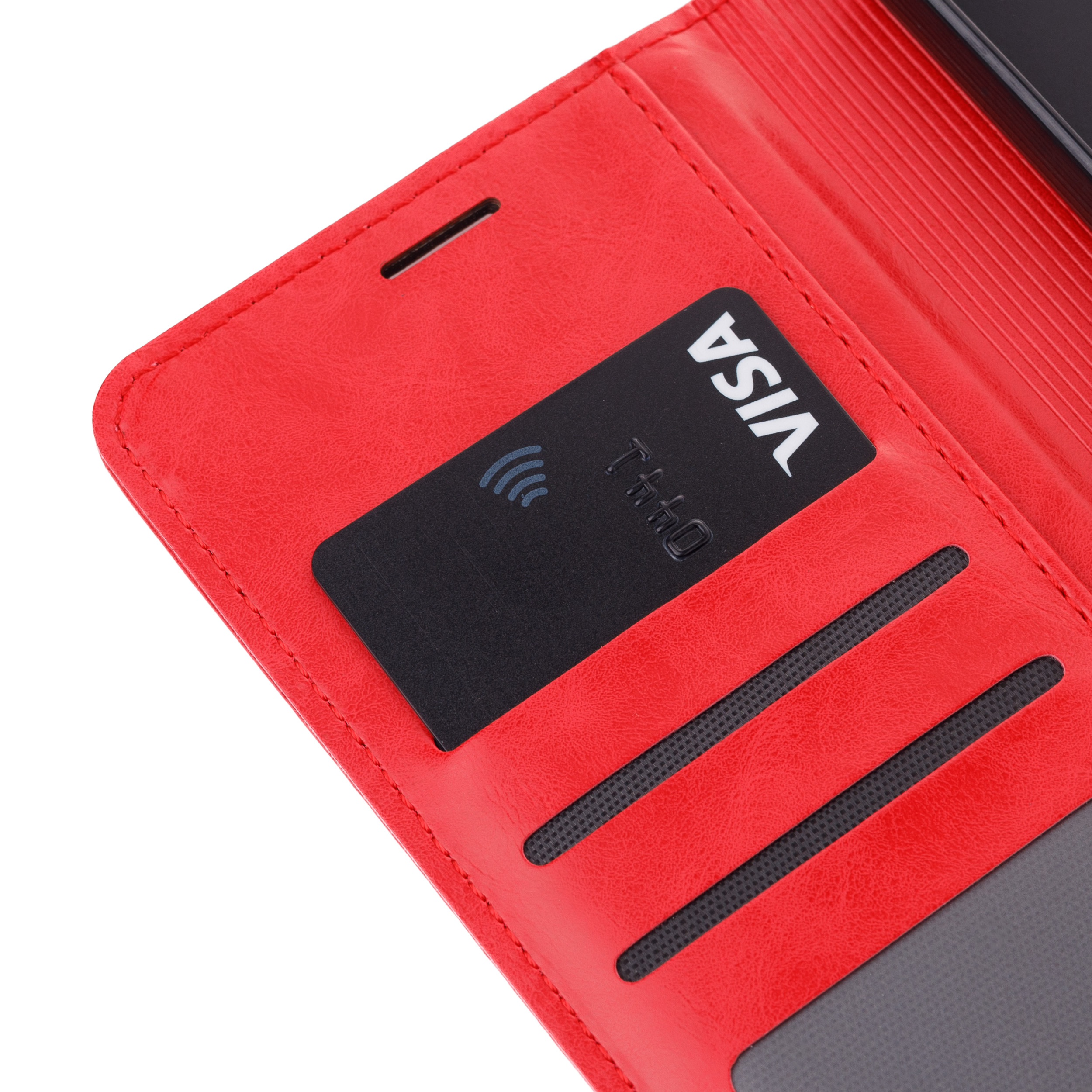 чехол-книга DC ELEGANT для Samsung A26 красный