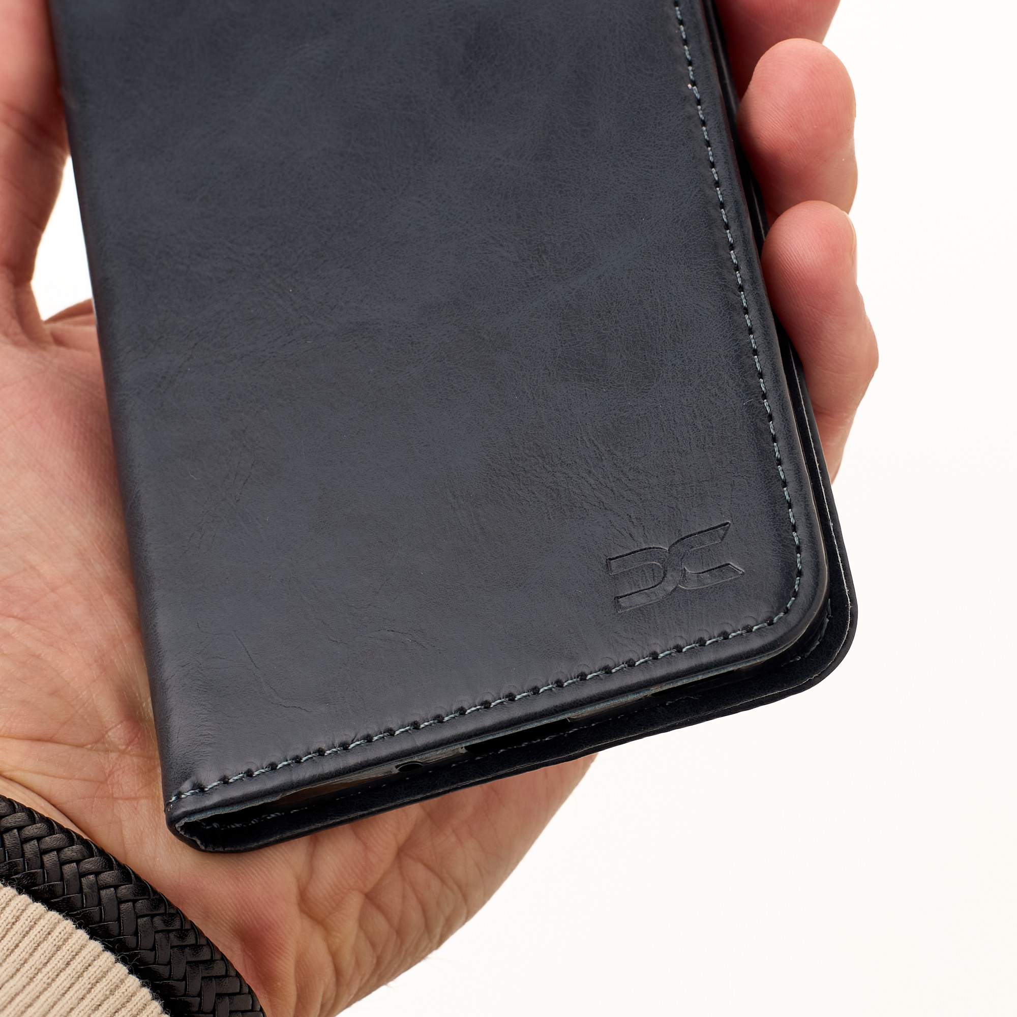 чехол-книга DC ELEGANT для Samsung A26 темно-синий