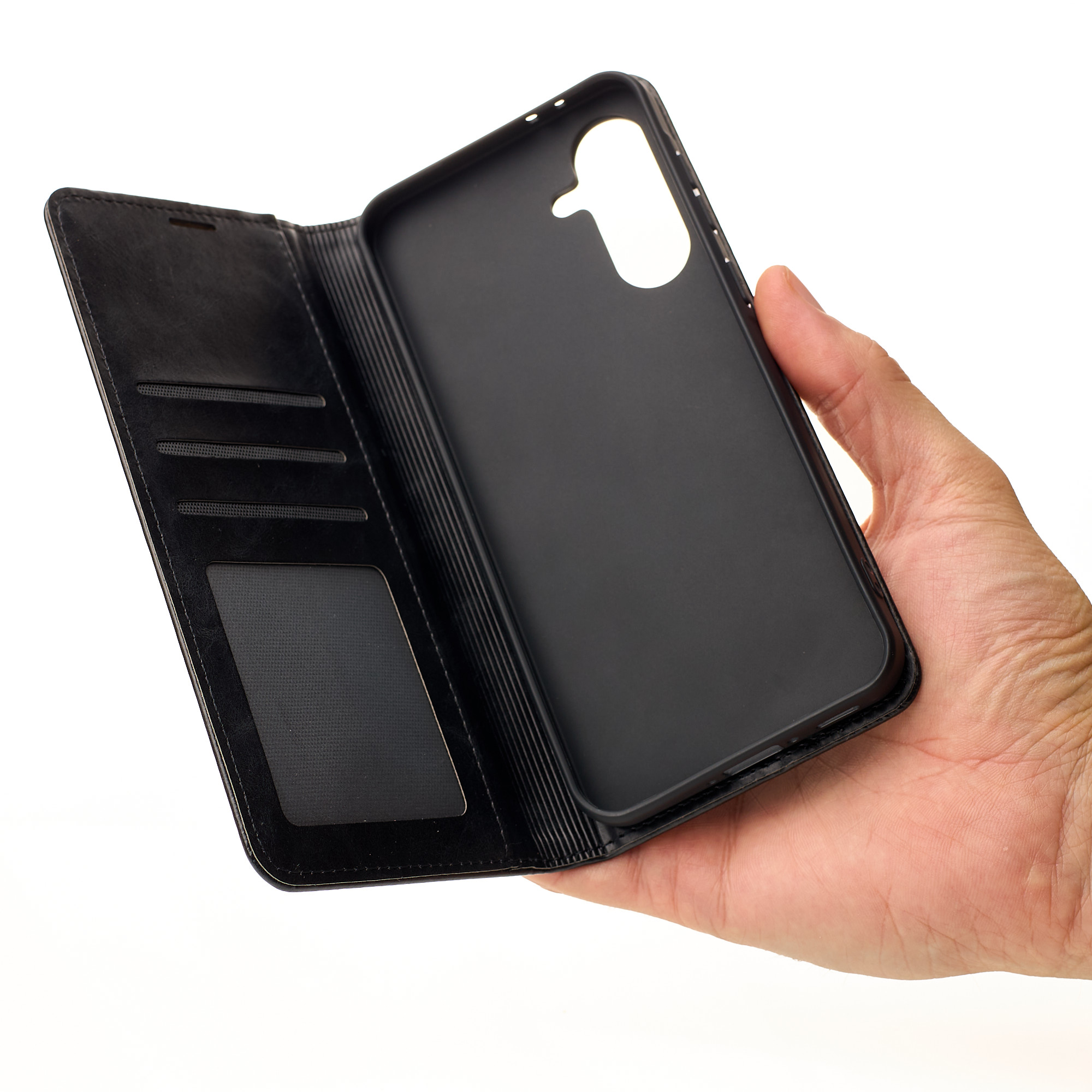 чехол-книга DC ELEGANT для Samsung A34 черный