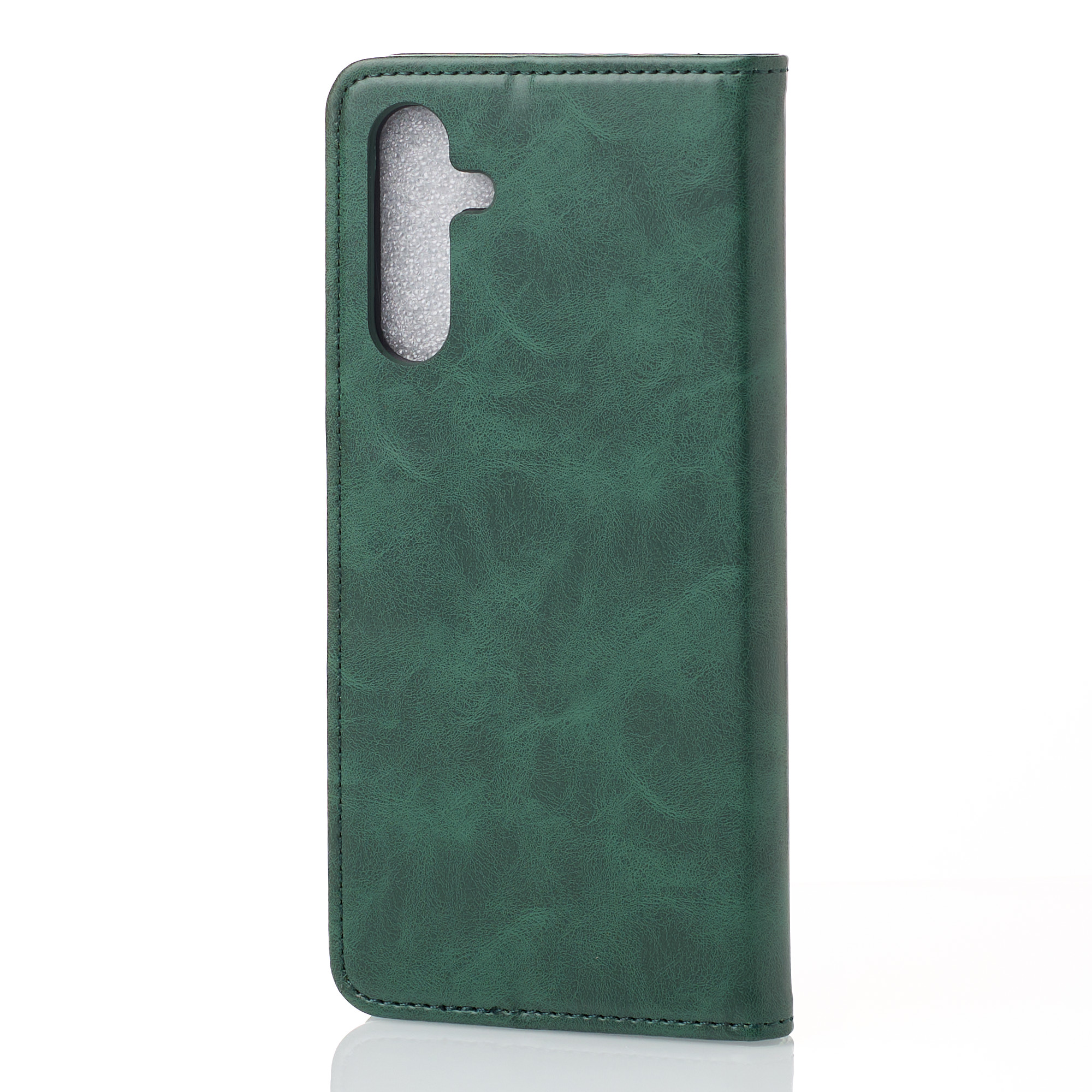 чехол-книга DC ELEGANT для Samsung A35 темно-зеленый