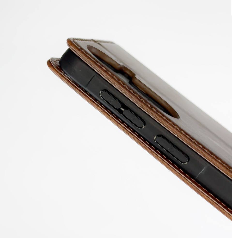 чехол-книга DC ELEGANT для Samsung A37 коричневый