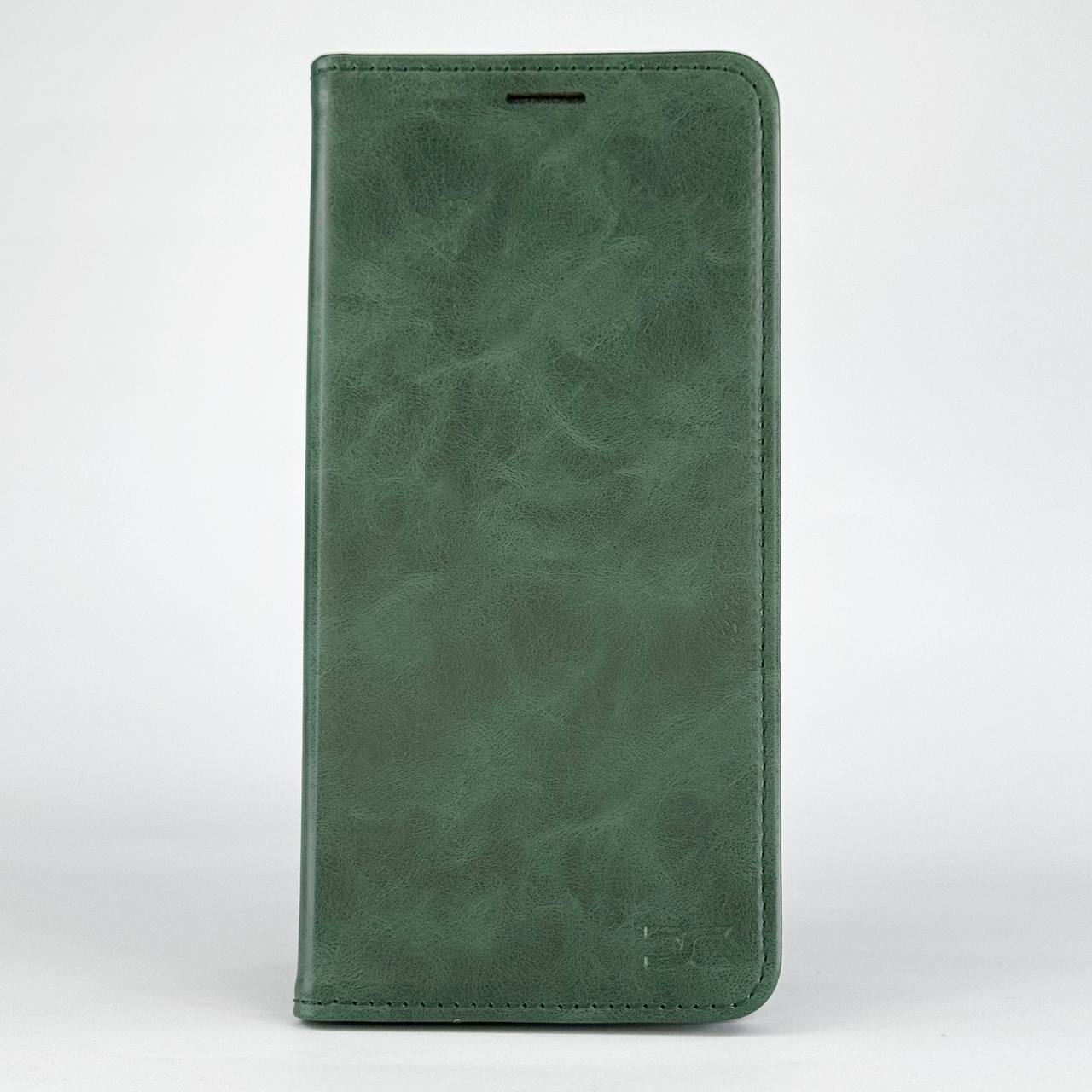 чехол-книга DC ELEGANT для Samsung A37 темно-зеленый