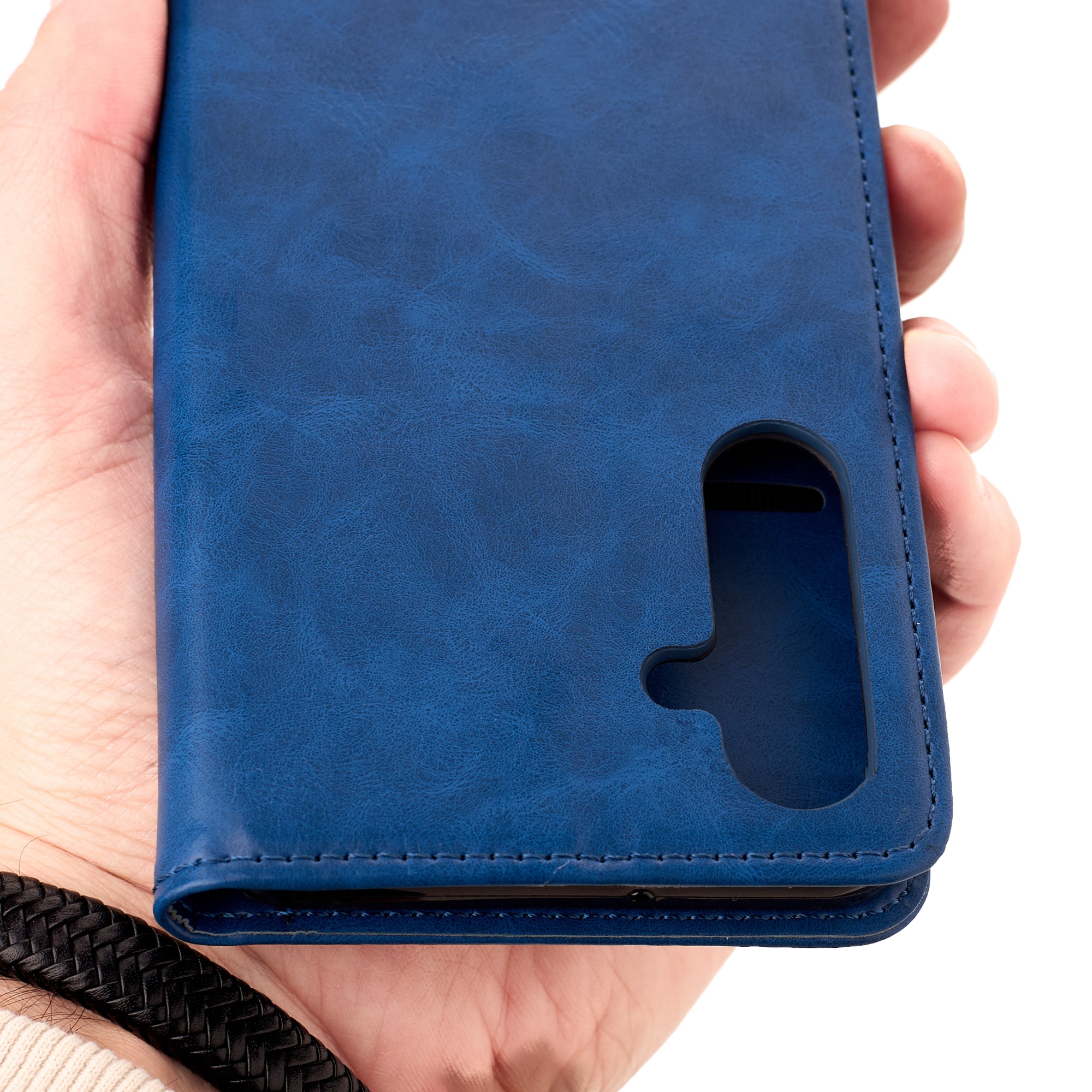 чехол-книга DC ELEGANT для Samsung M14 синий